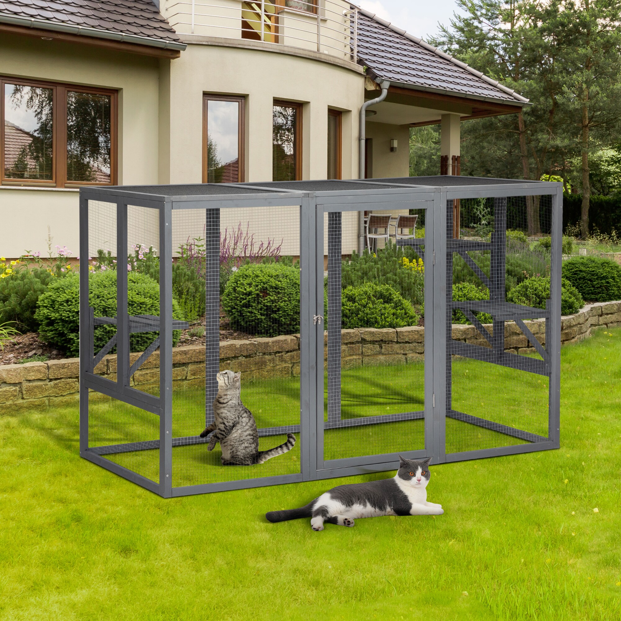 Kahomvis MIX-QPCW-379 Dog-Houses - View #2