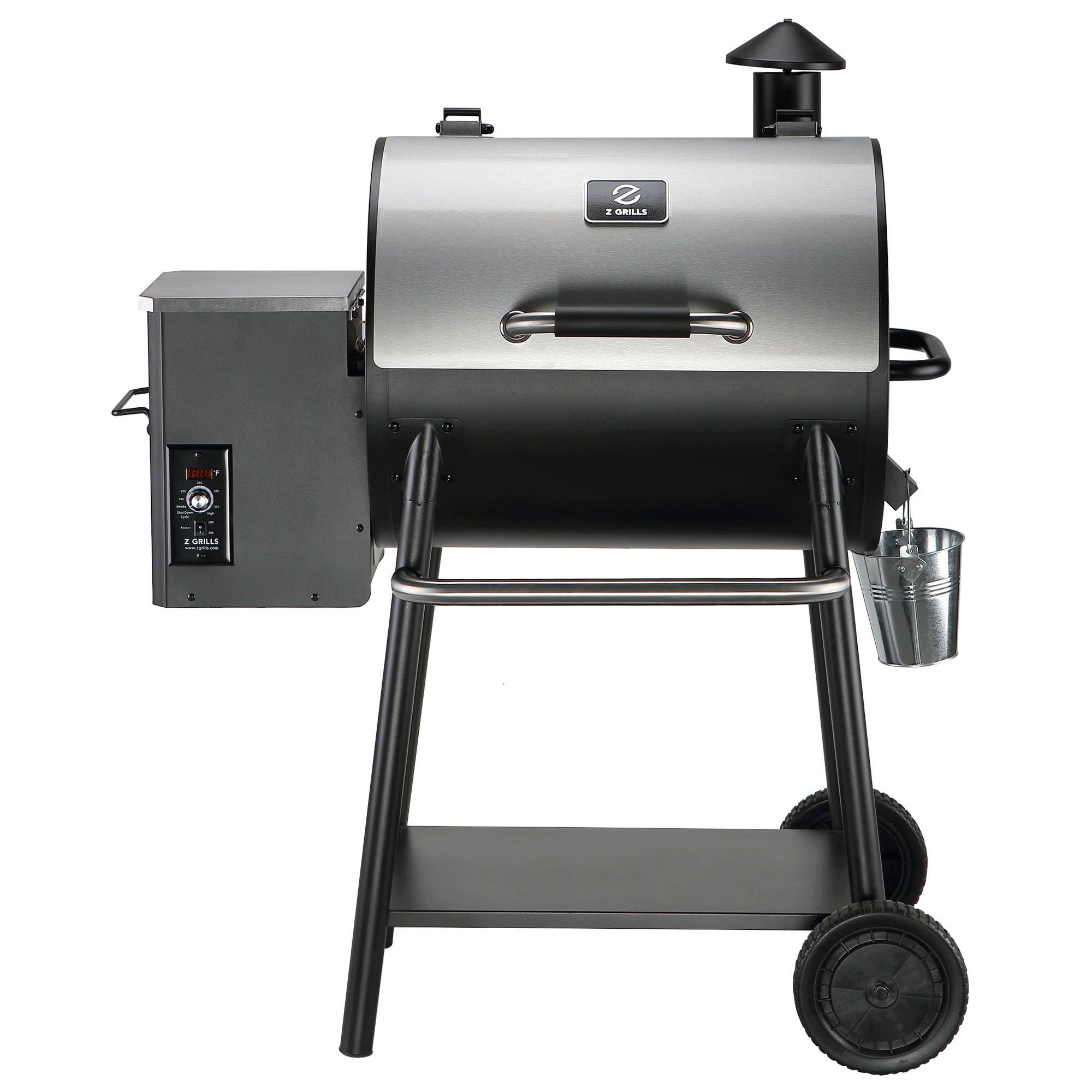 Z GRILLS ZPG-550A2E ZPG-550A2E 585-Sq. in Sliver Pellet Grill