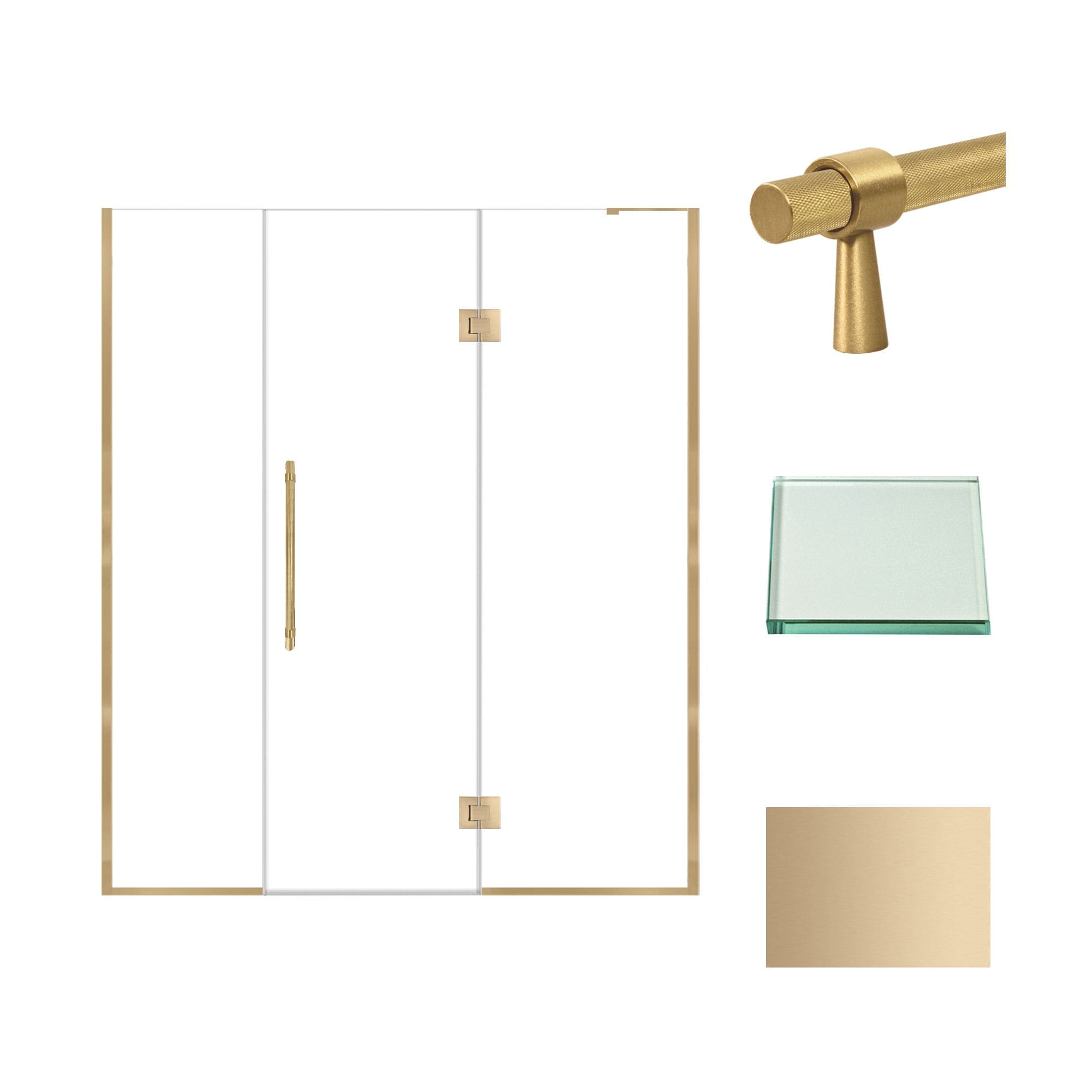 Transolid EHTF695277610C-BK-CB Shower-Doors - View #2