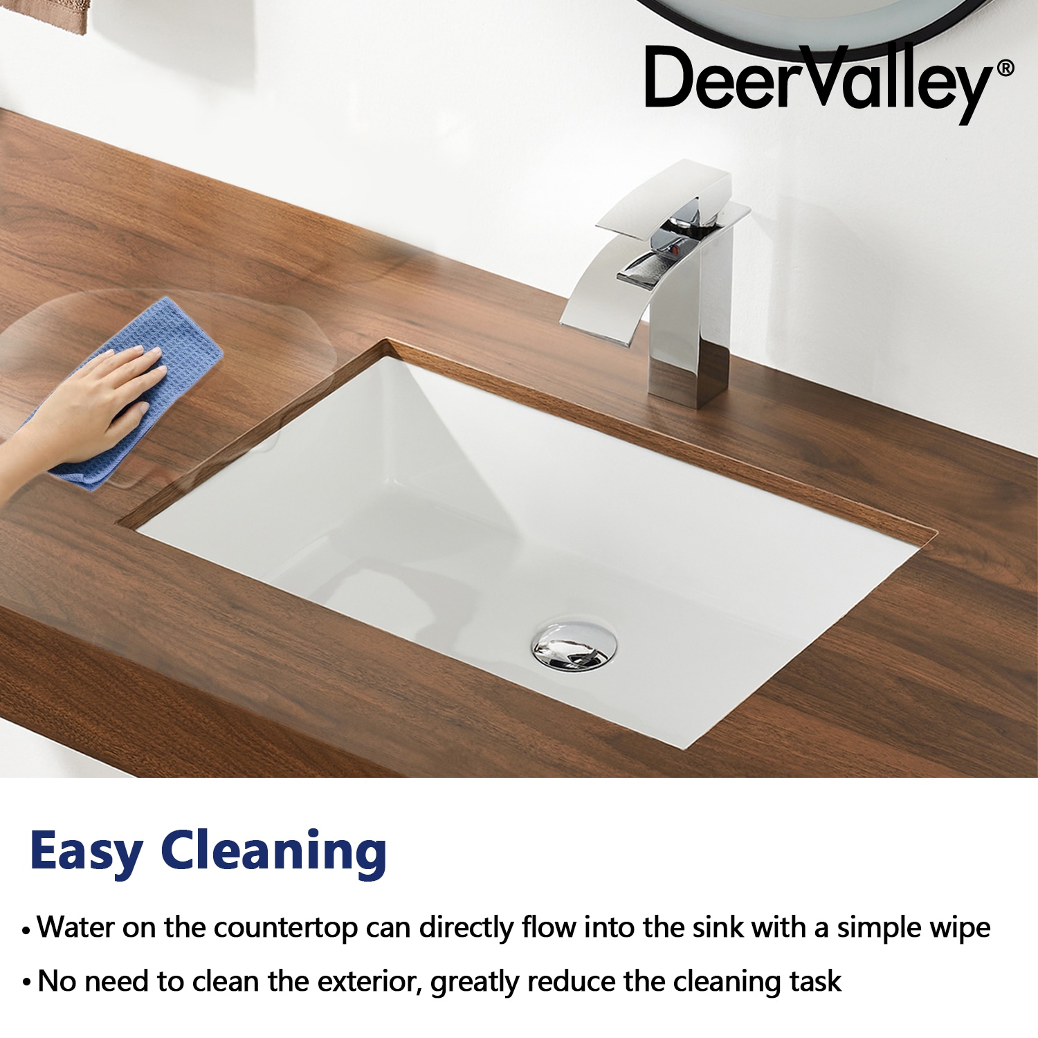 DeerValley DV-1U202 Bath-Sink - View #5