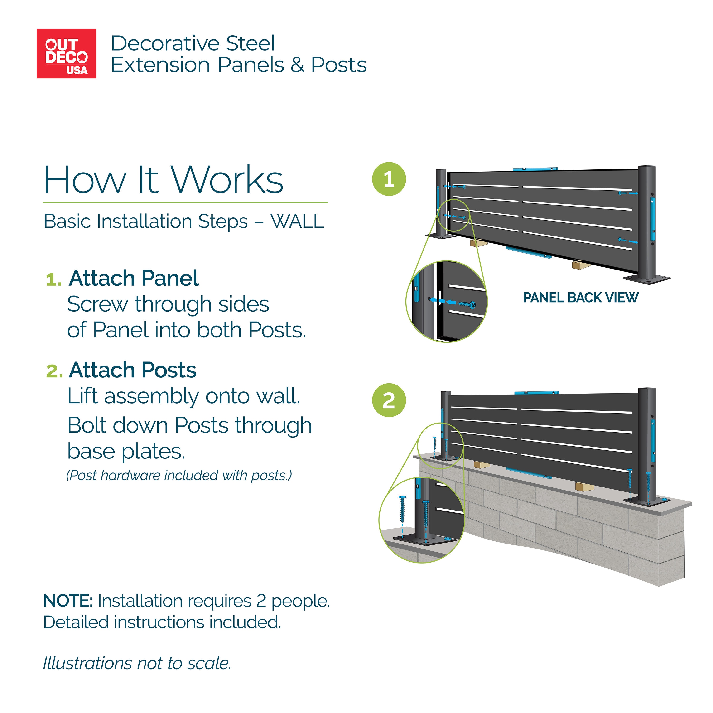 OUTDECO ODMET7205 Fence-Gates - View #8