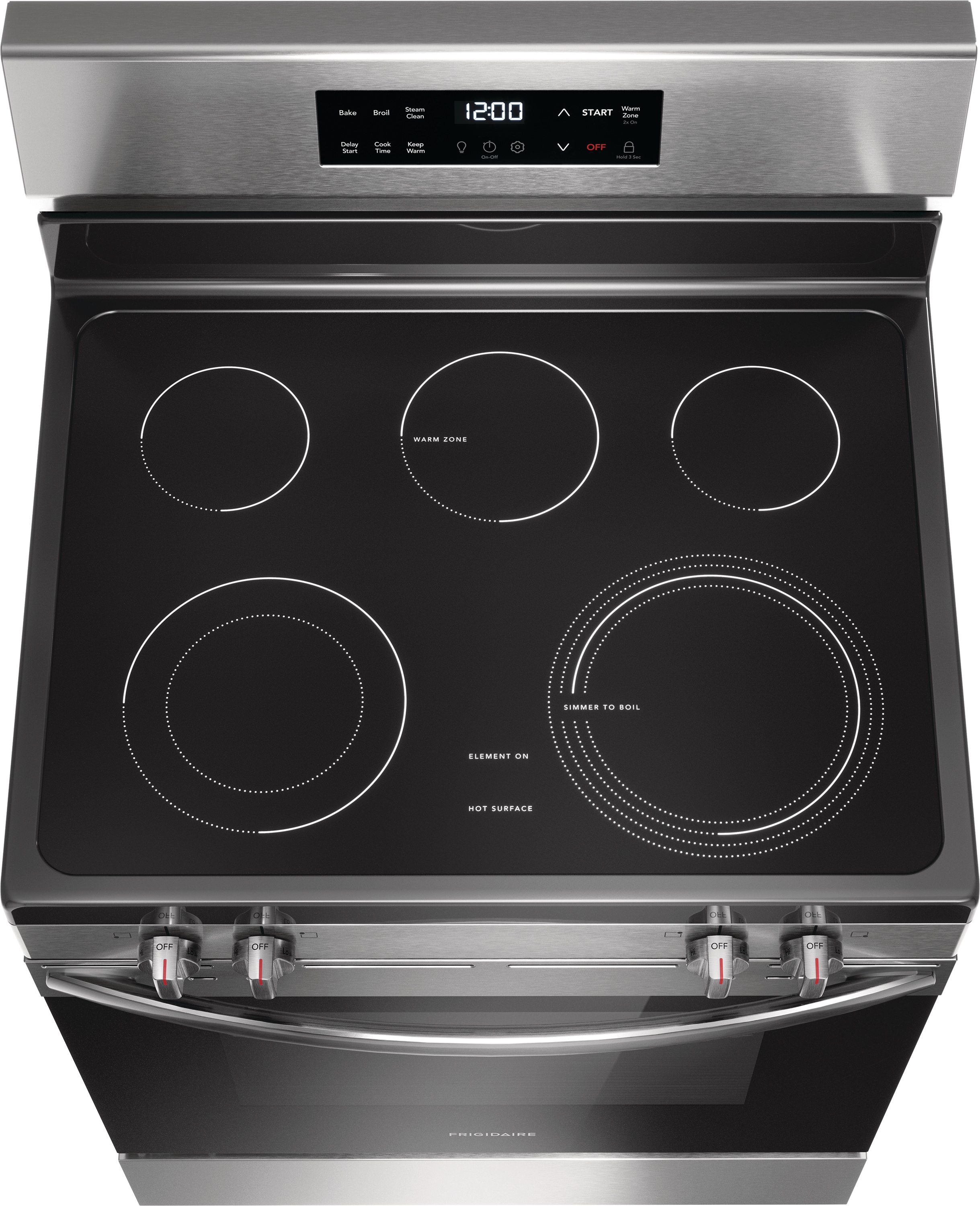 Frigidaire 30-Inch Electric Range in Stainless Steel - FCRE3083AS