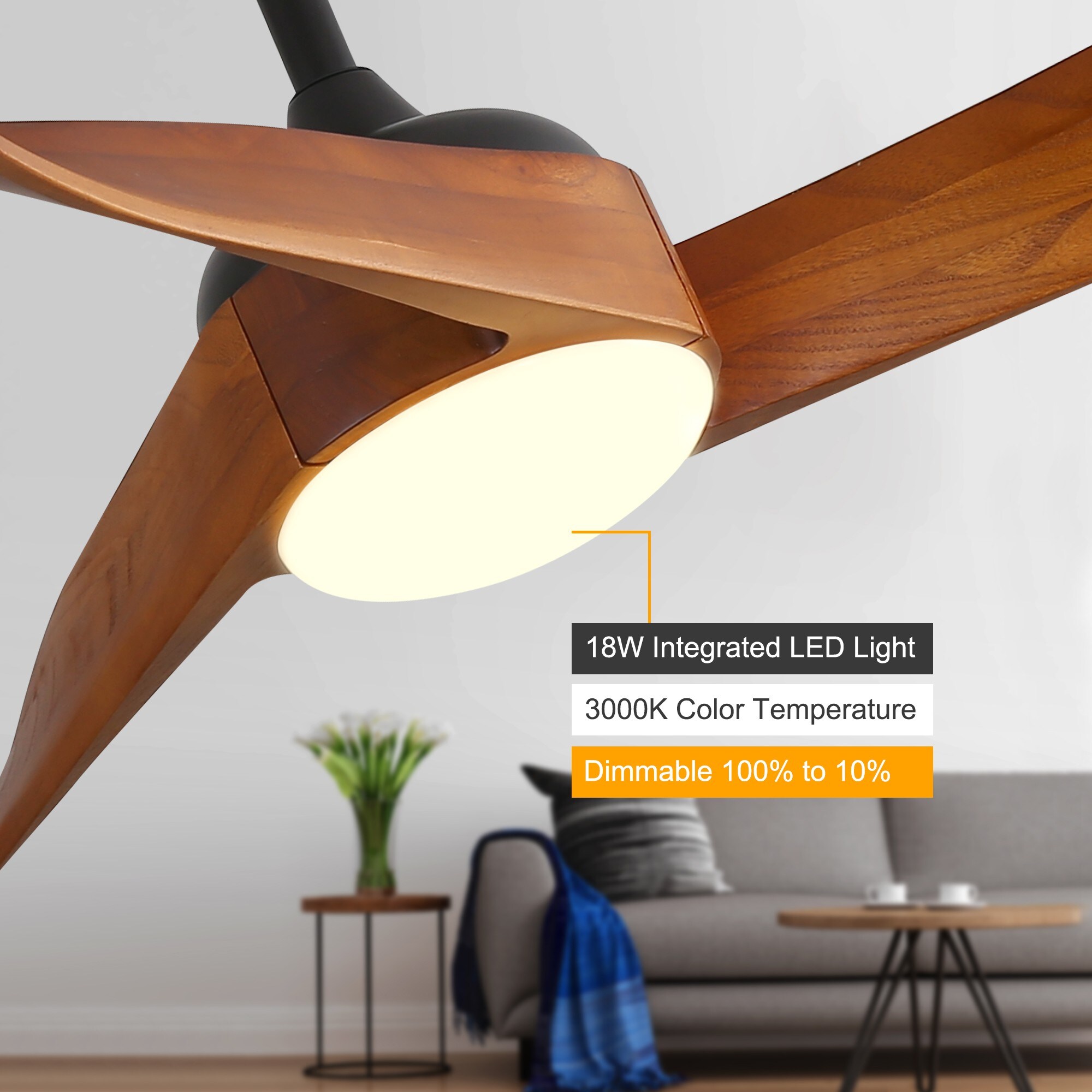 Cuschoice LWFQX-18-SPP Ceiling-Fans - View #11