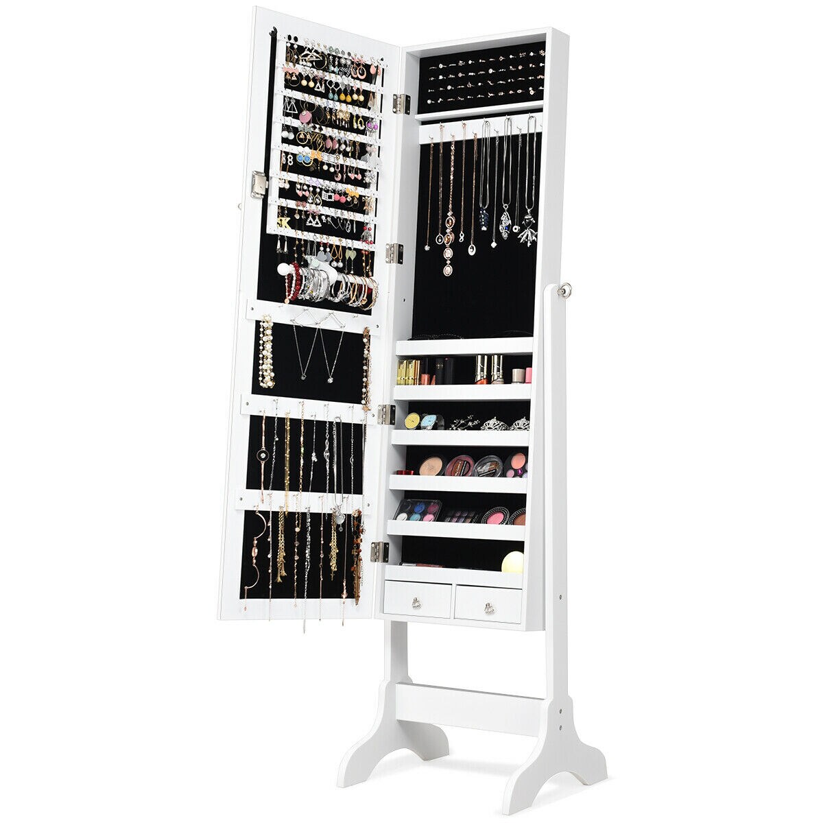 Slickblue D-CO-JV10770WH Jewelry-Armoires - View #3