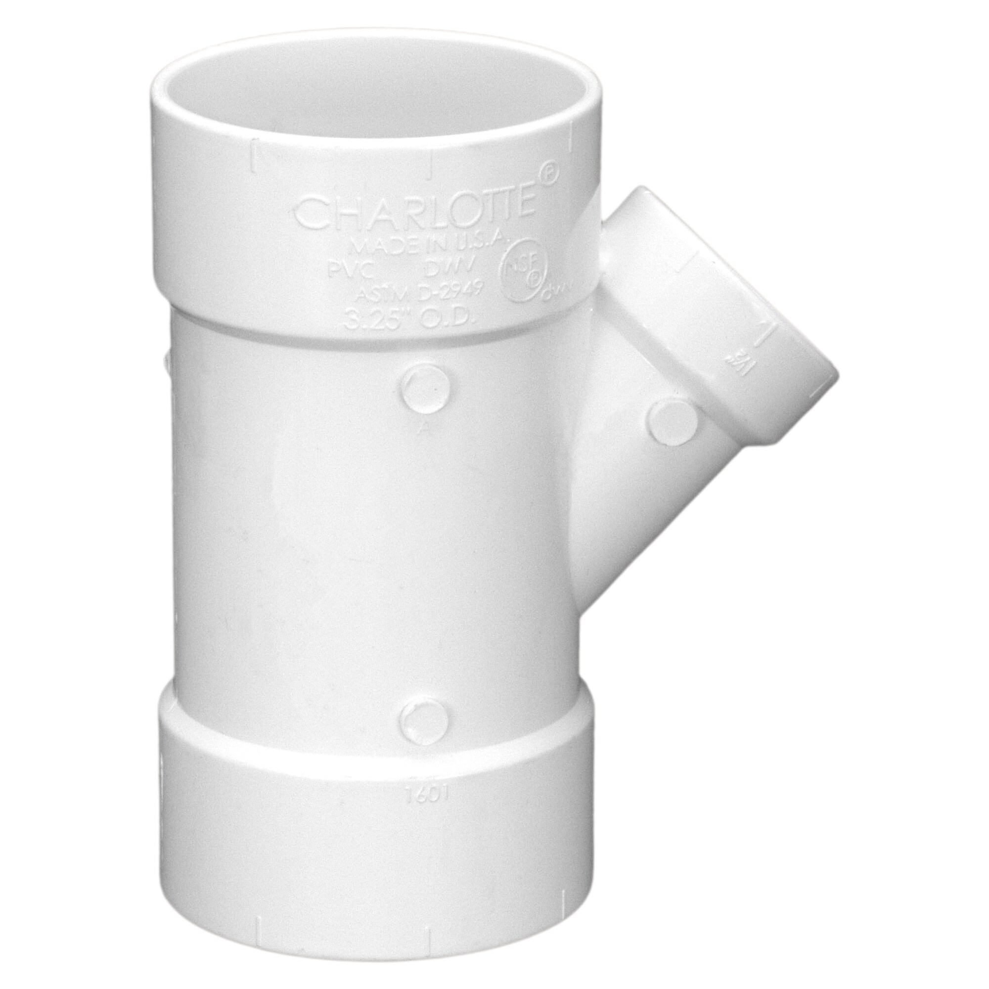 Charlotte Pipe PVC 01601  0600 Pvc-Dwv-Fittings - View #4