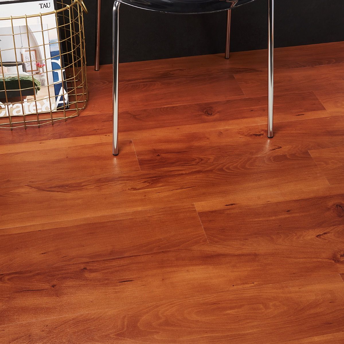 New Vinyl Plank Flooring (Over Tile!) - Table and Hearth