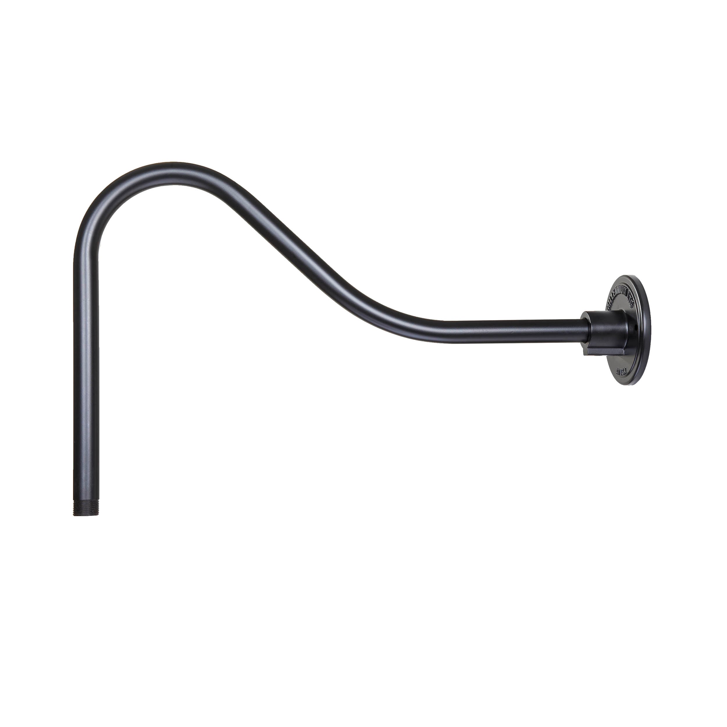Millennium Lighting R Series  Goose Neck Aluminum Black