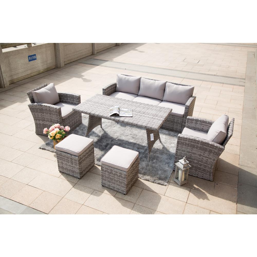 Direct Wicker EN-PAS-1958 Patio-Conversation-Sets - View #6