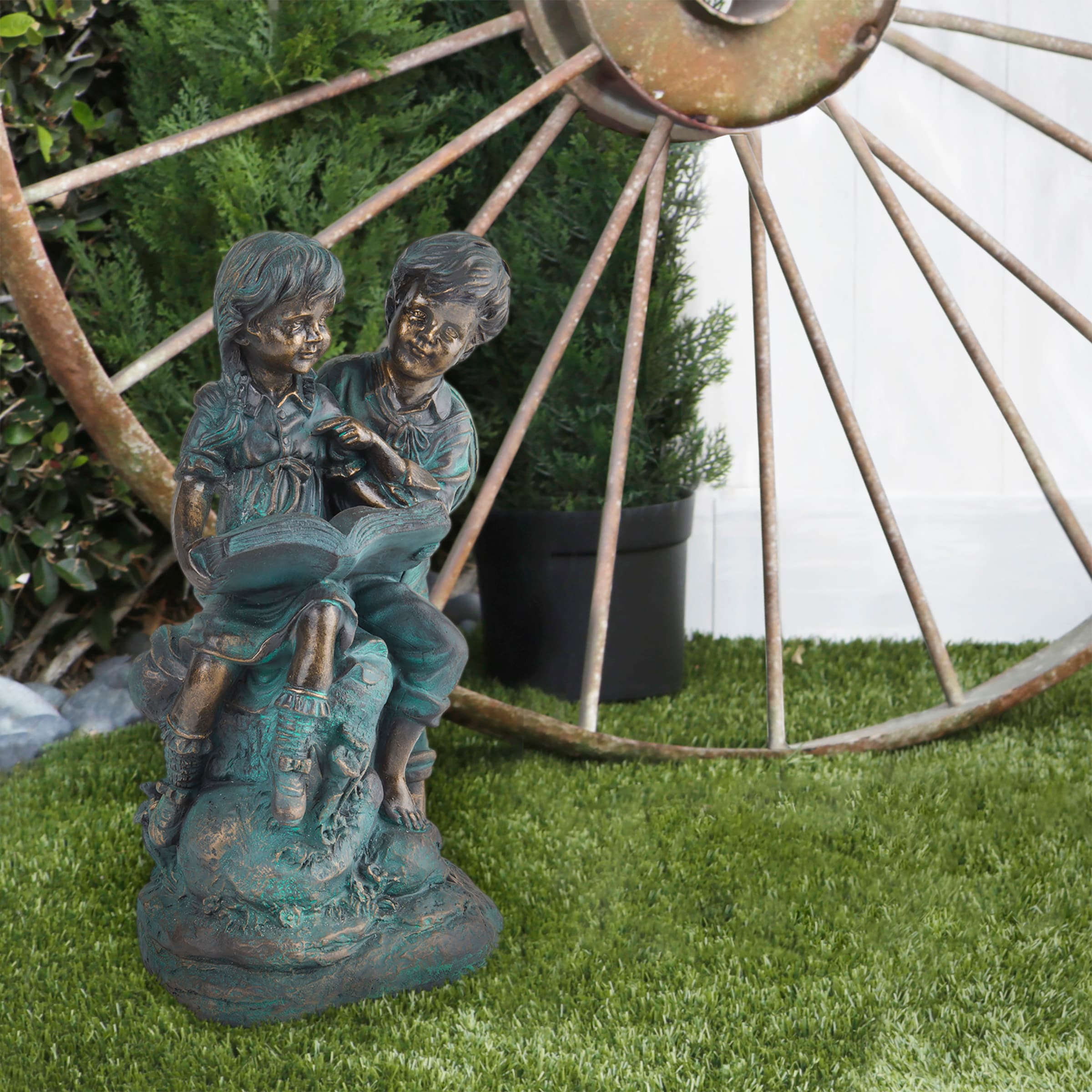 Alpine Corporation GXT266 Garden-Statue - View #2