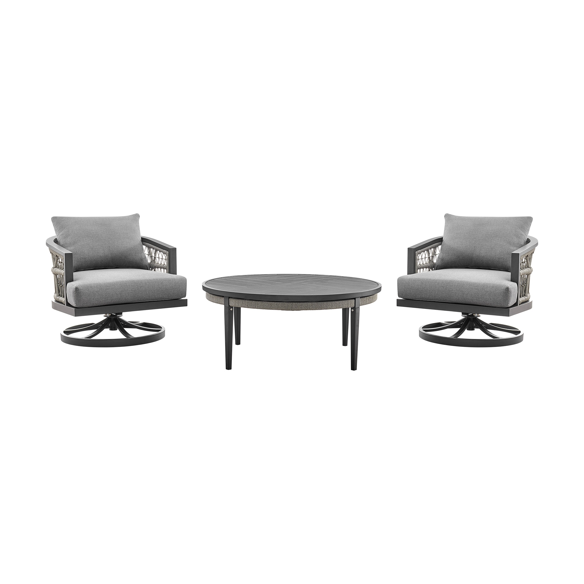 Armen Living SETODZE3GRY Patio-Conversation-Sets - View #13