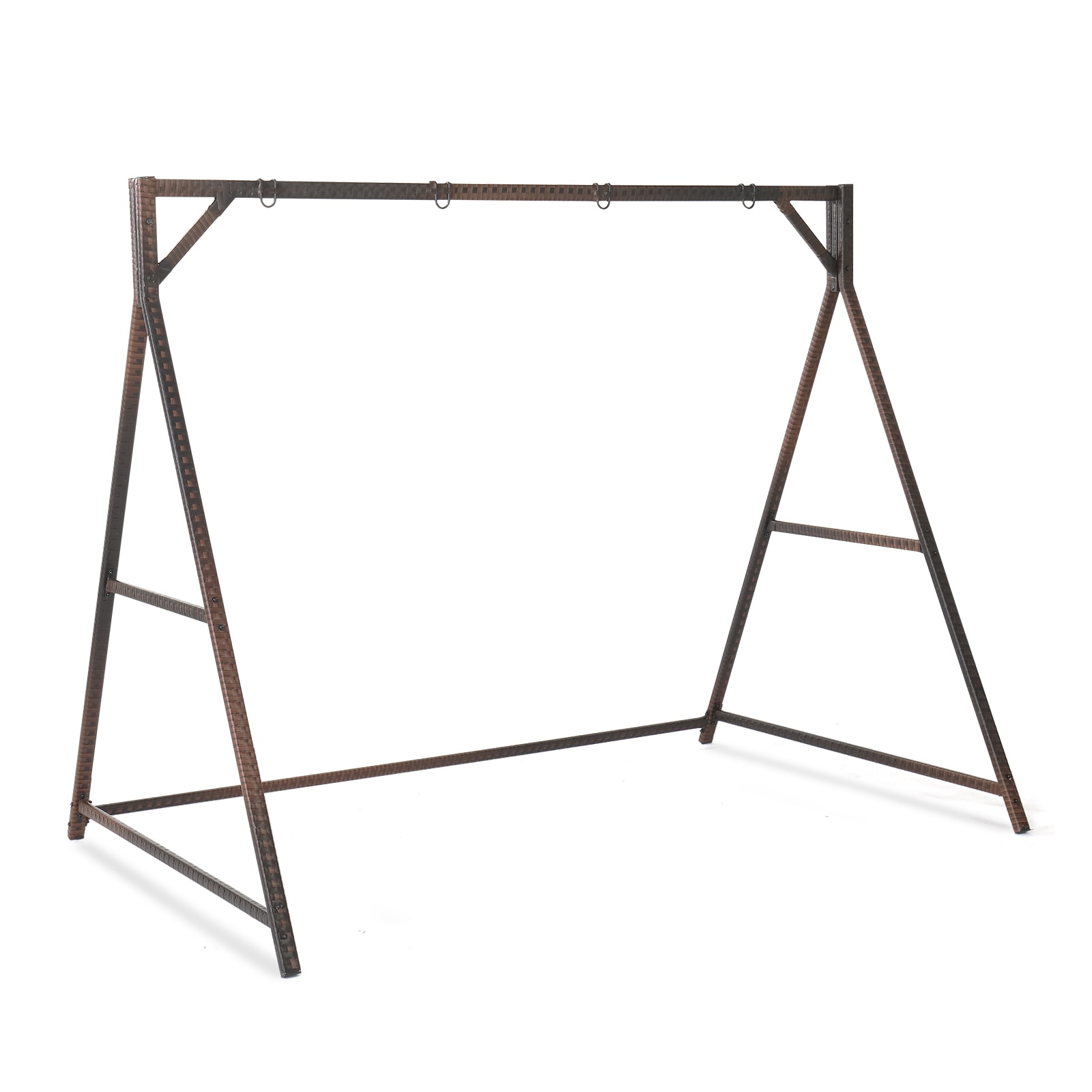 Winado LO1G56000659 Brown Steel Outdoor Swing