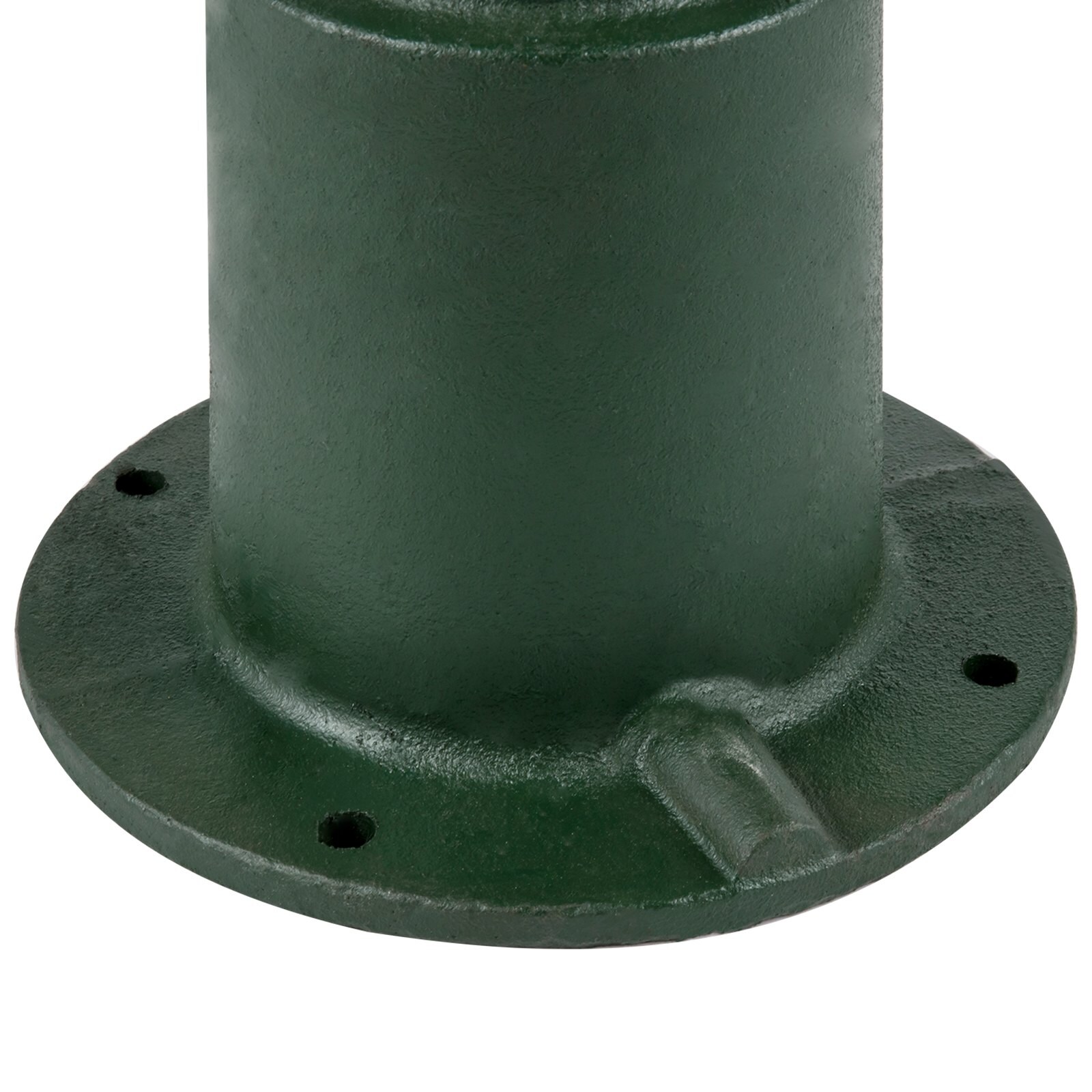 LOVMOR Antique Hand Water Pump Stand Pitcher Pump Stand Cast Iron Well Pump Stand w/Pre-set 0.5in Holes for Easy Installation Old Fashion Pitcher Hand Pump Stand for Home Yard Pond Garden Outdoors Green