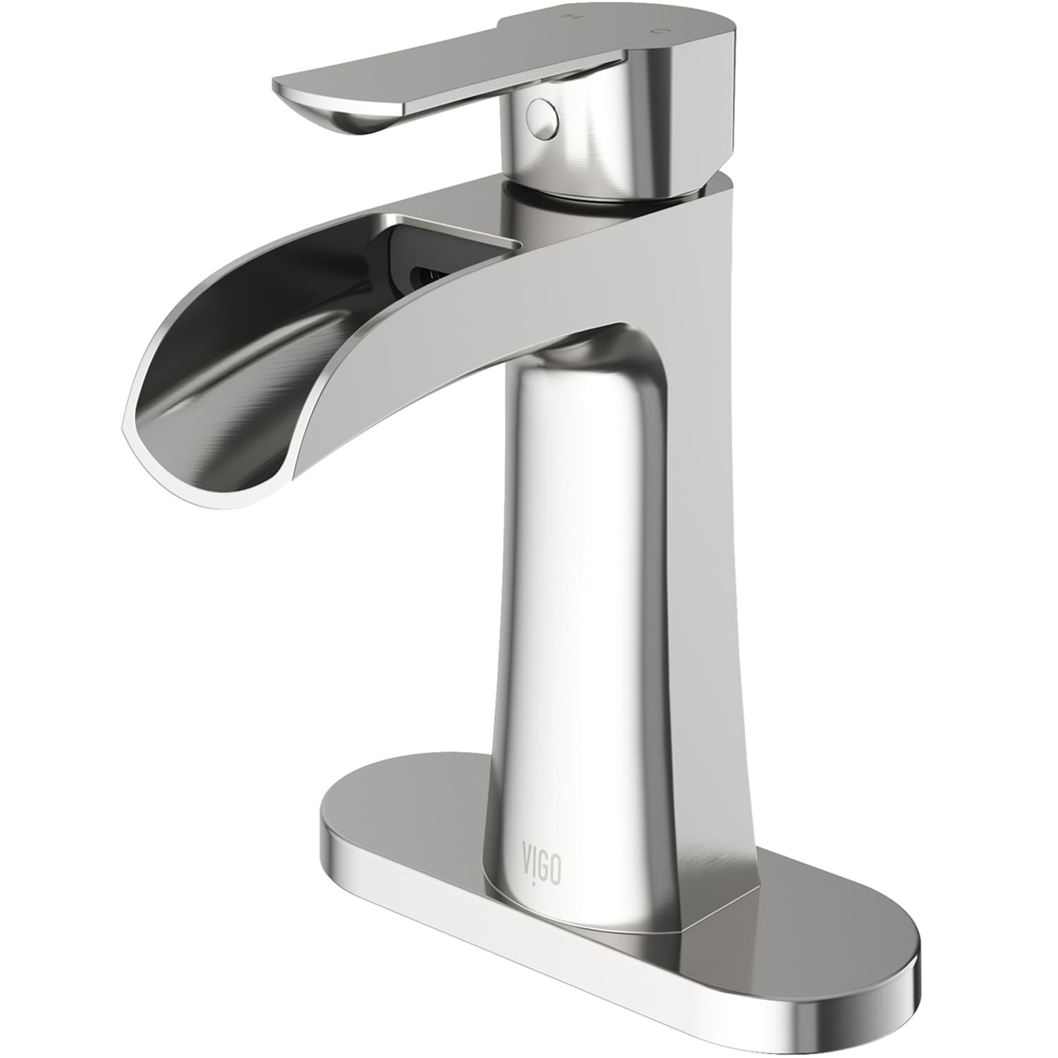 VIGO Black Paloma Single store Hole Single-Handle Bathroom Faucet