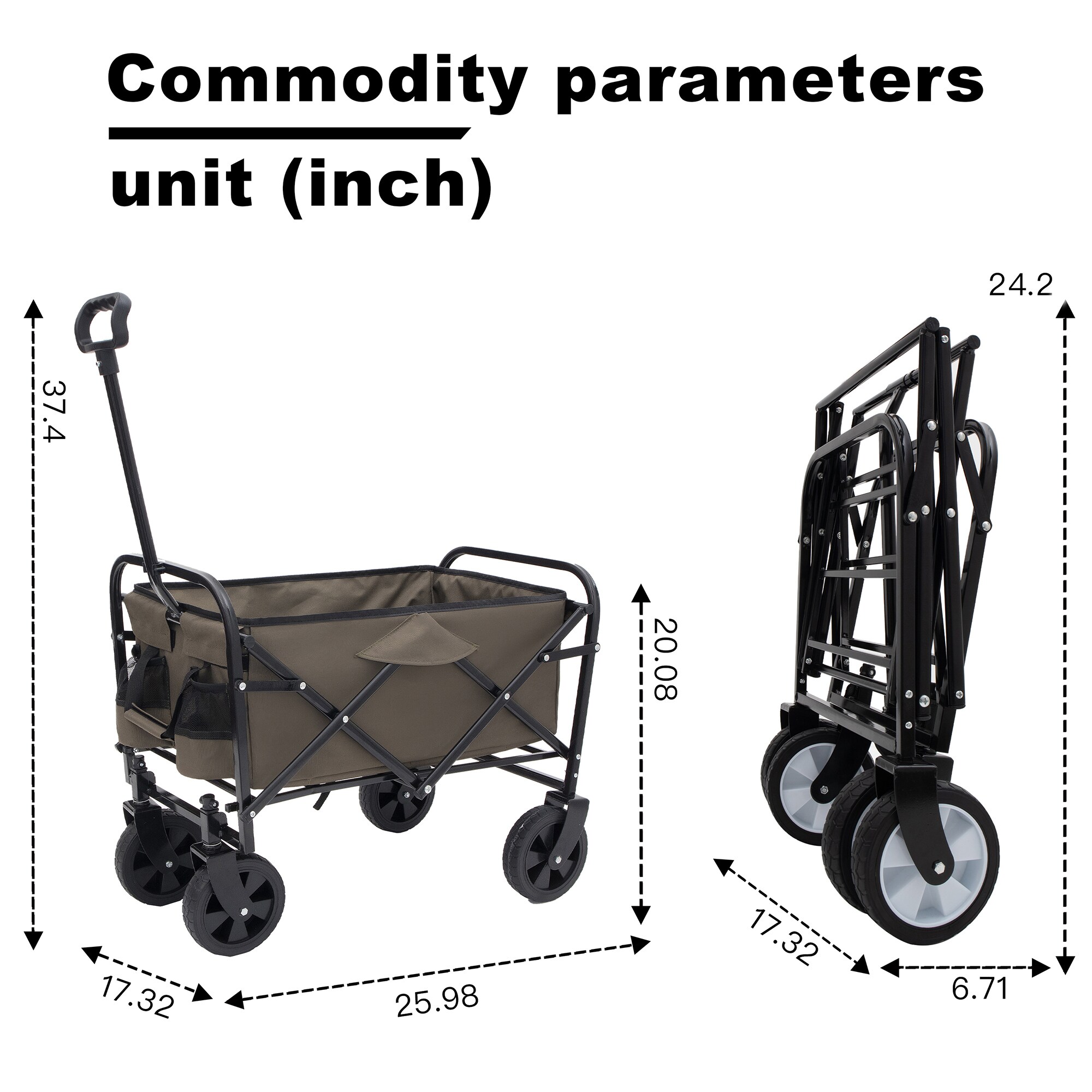 SINOFURN SYF570013GN Yard-Carts - View #8