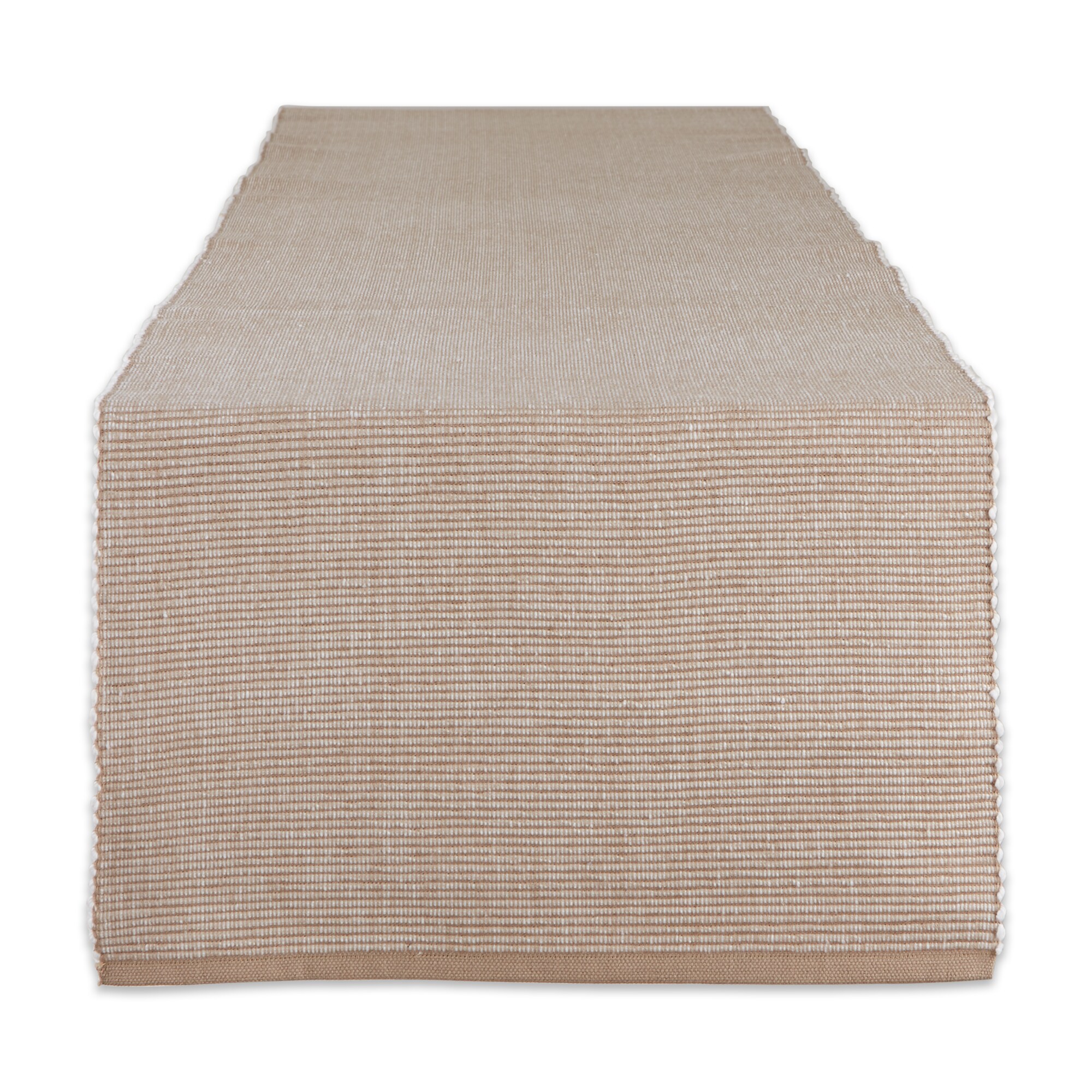 DII  Ribbed 2-Tone Table Runner