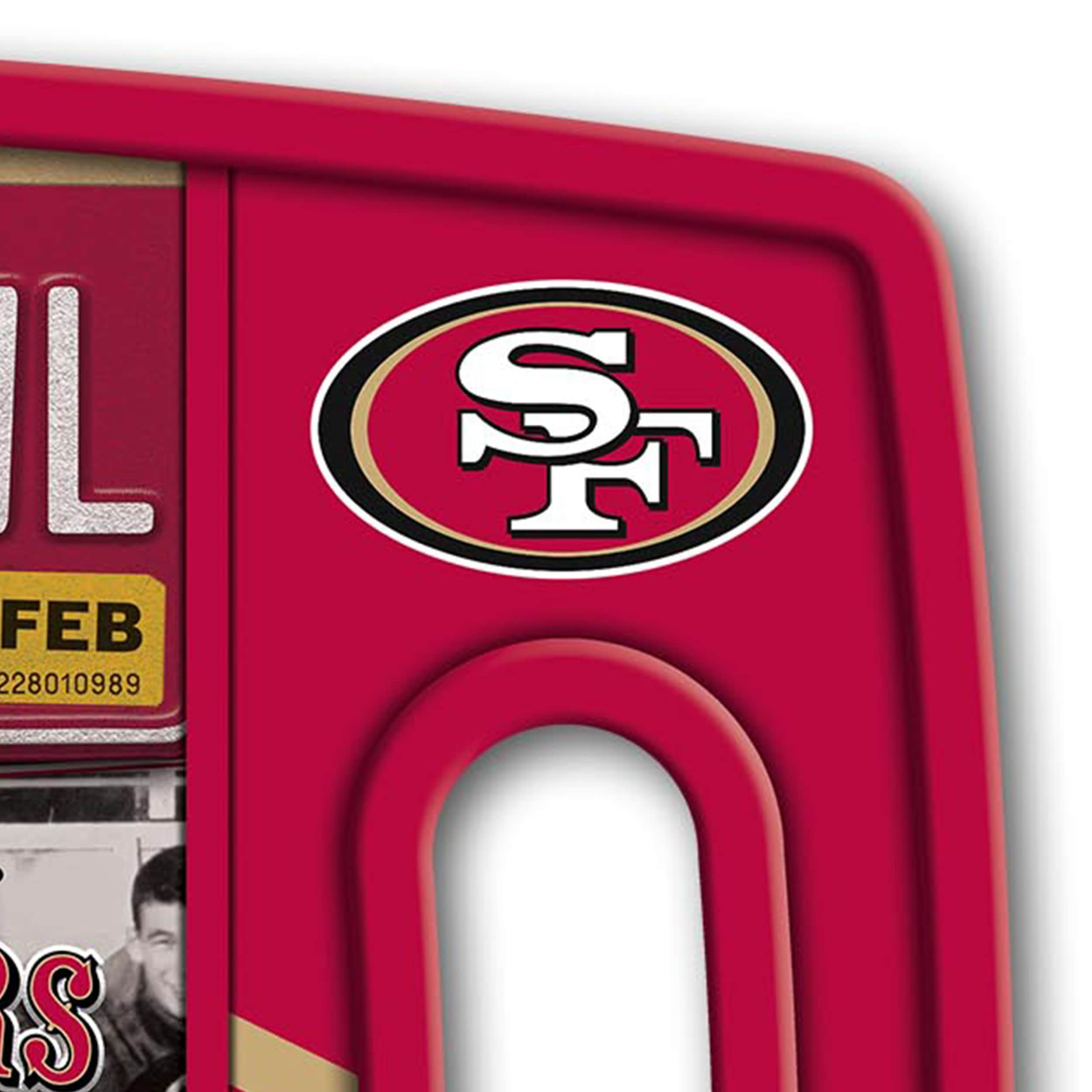 YouTheFan 2500195 NFL San Francisco 49ers Retro Series Cutting Board