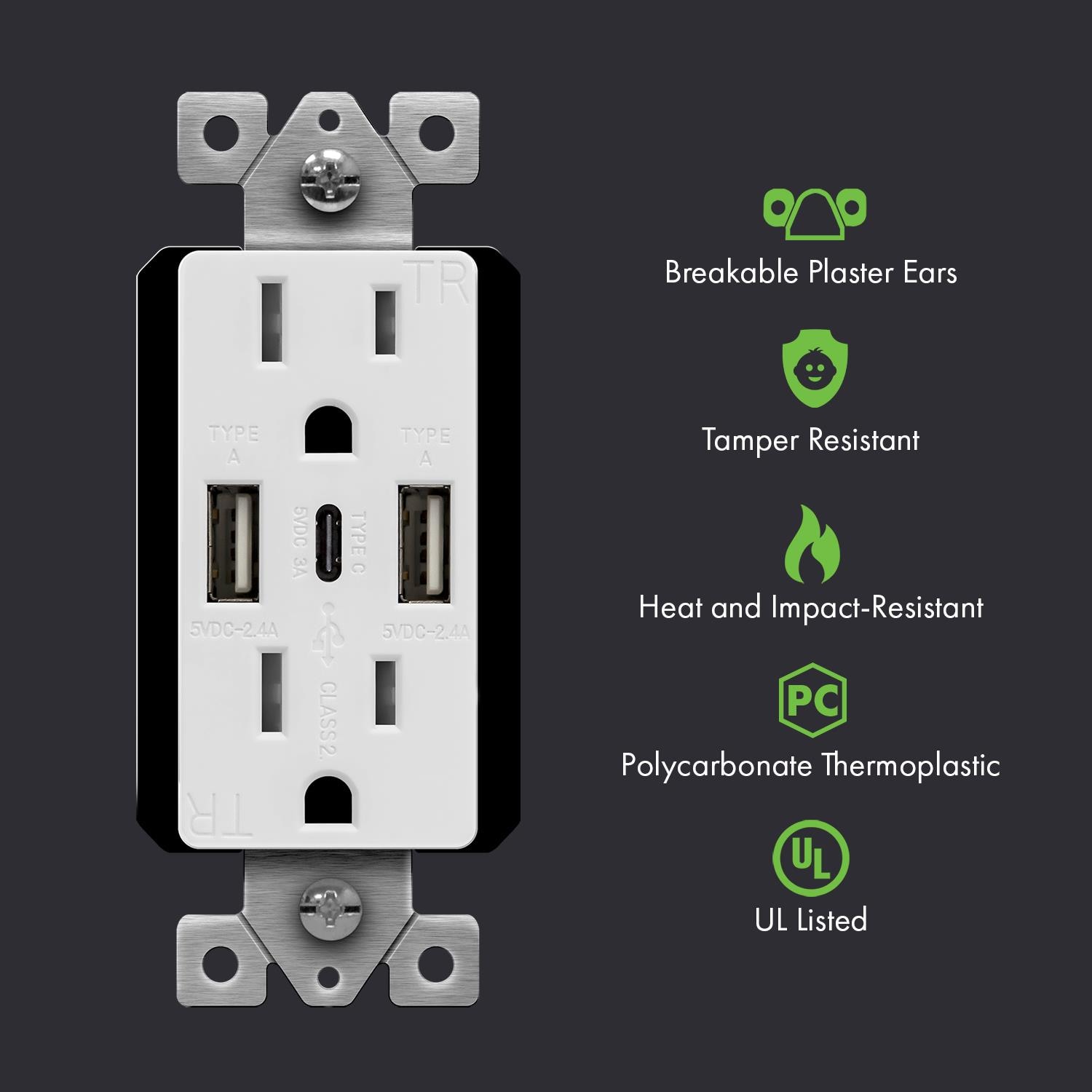 Top Greener TU21558AC3-WWP3P receptacles - View #10
