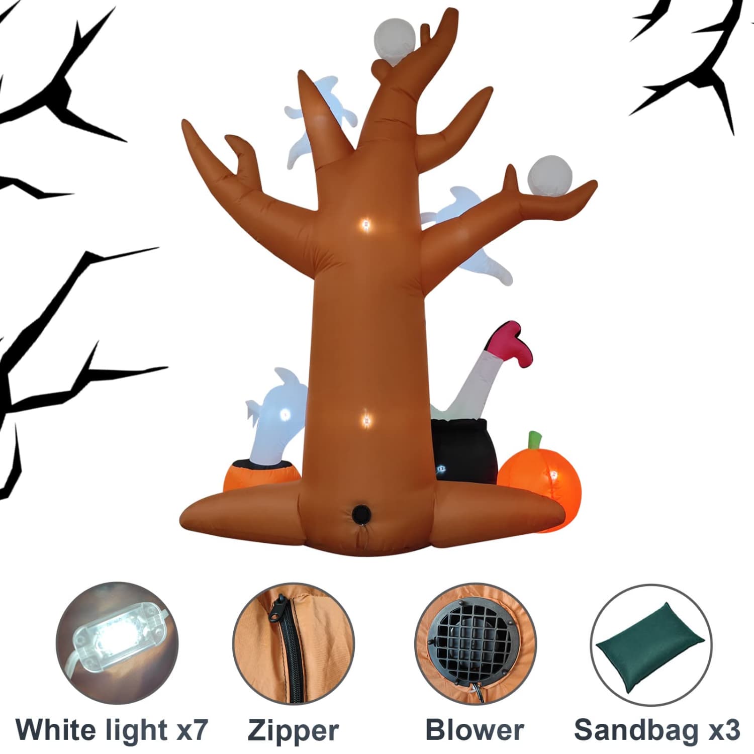 OGETFUUR L5ZQYA819HDI12 Outdoor-Halloween-Decor - View #5