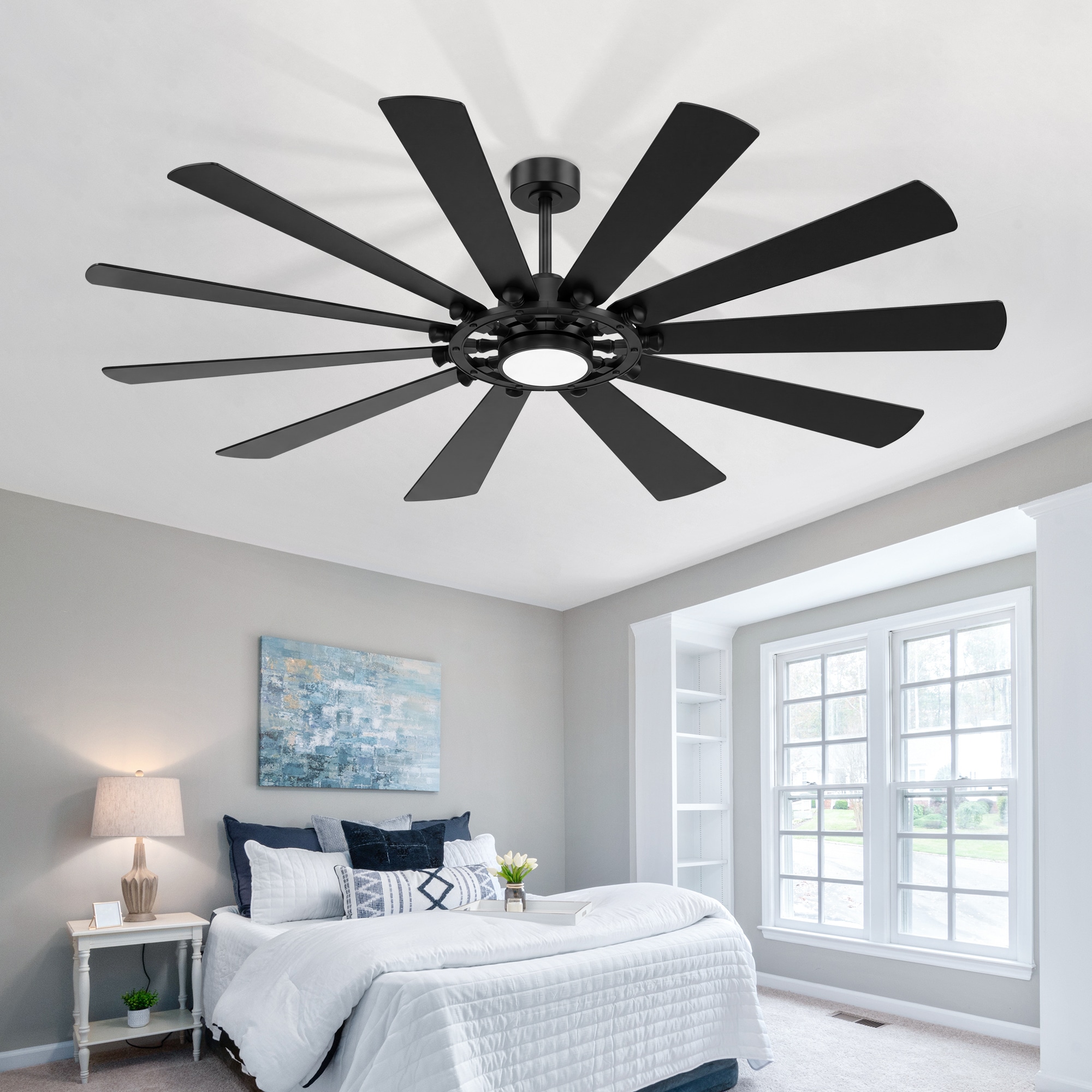 Breezary 37012-BK Ceiling-Fans - View #4
