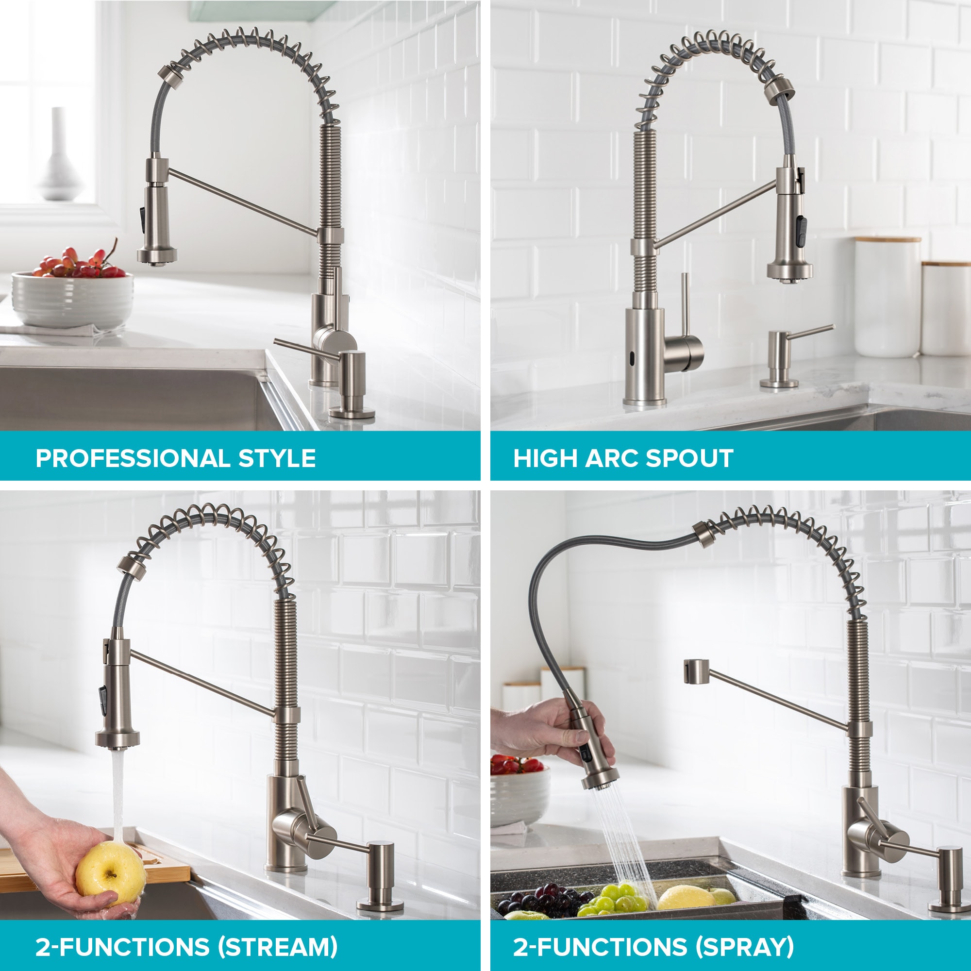 Kraus KSF-1610MB Kitchen-Faucets - View #11