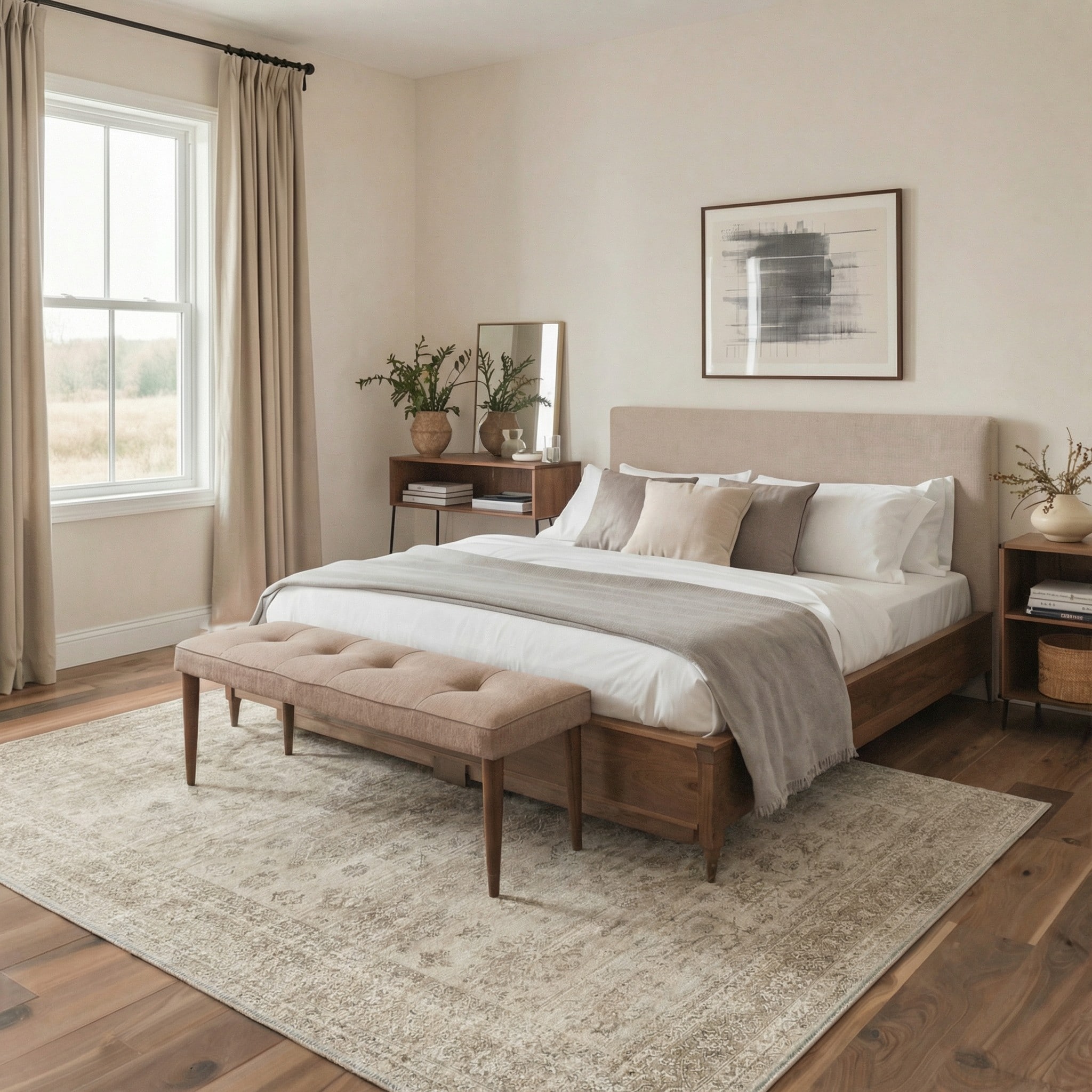 BAVNI ARP1546-LINEN-2X10 rugs - View #4