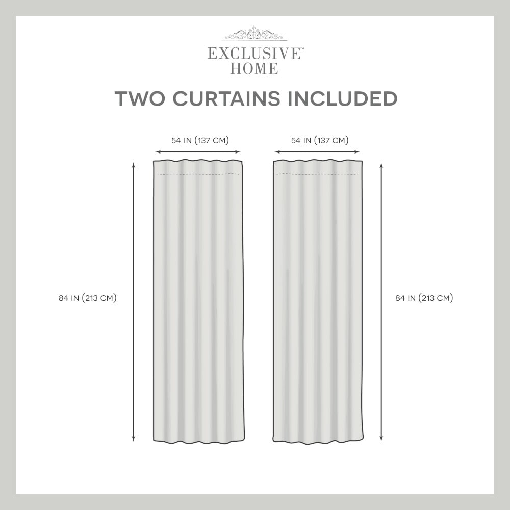 Exclusive Home EH8275-02 2-84H curtains - View #5