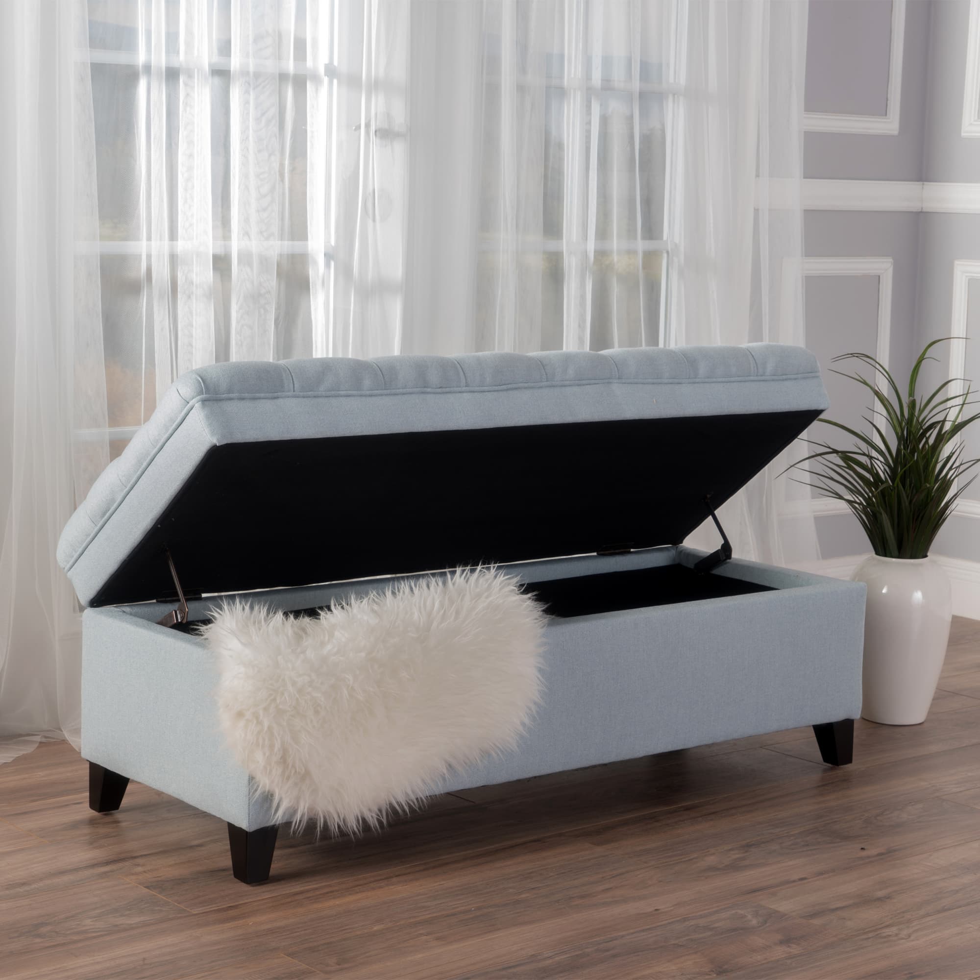 Maison Boucle SOLEN-BENCH-LTBLUE bench - View #2