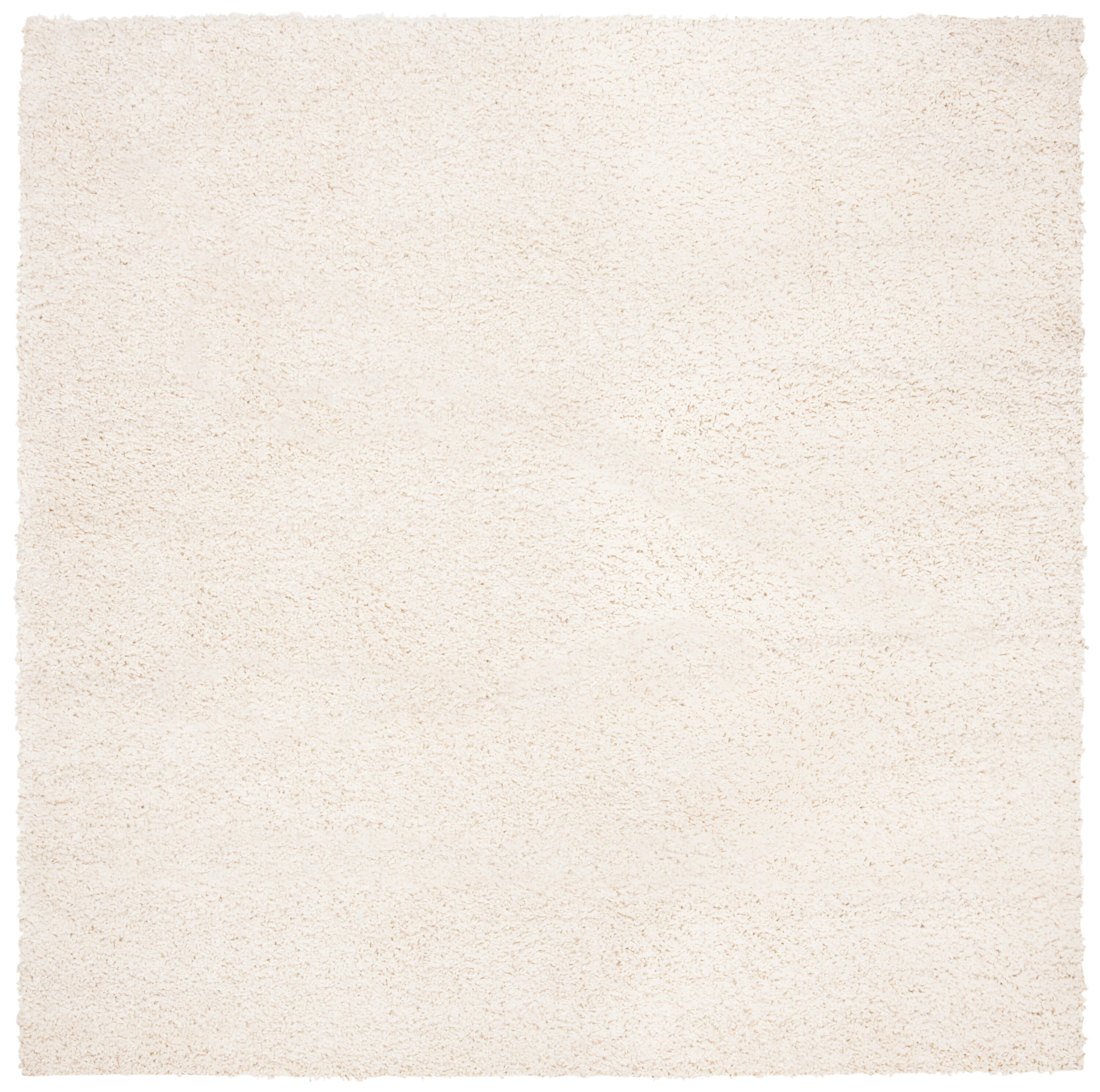 August Shag 900C Ivory 8 X 8 Area Rug