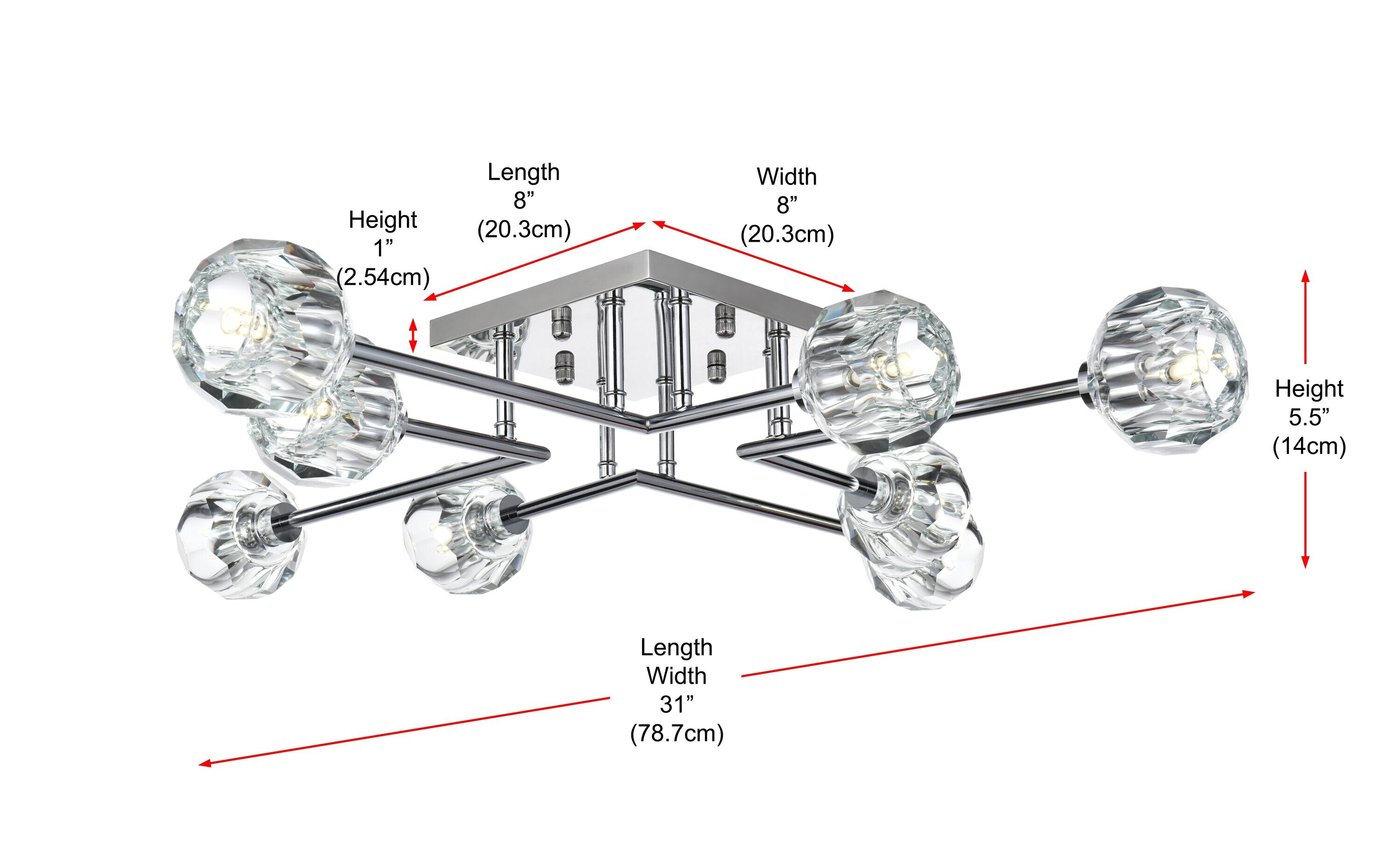 Elegant Decor HF10515F31C flushmounts - View #9