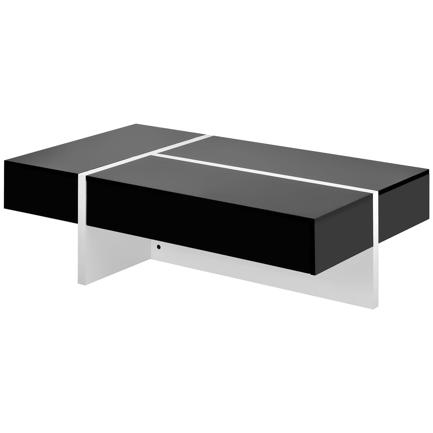 SINOFURN SYA250023BN Particleboard Particleboard Modern Coffee Table