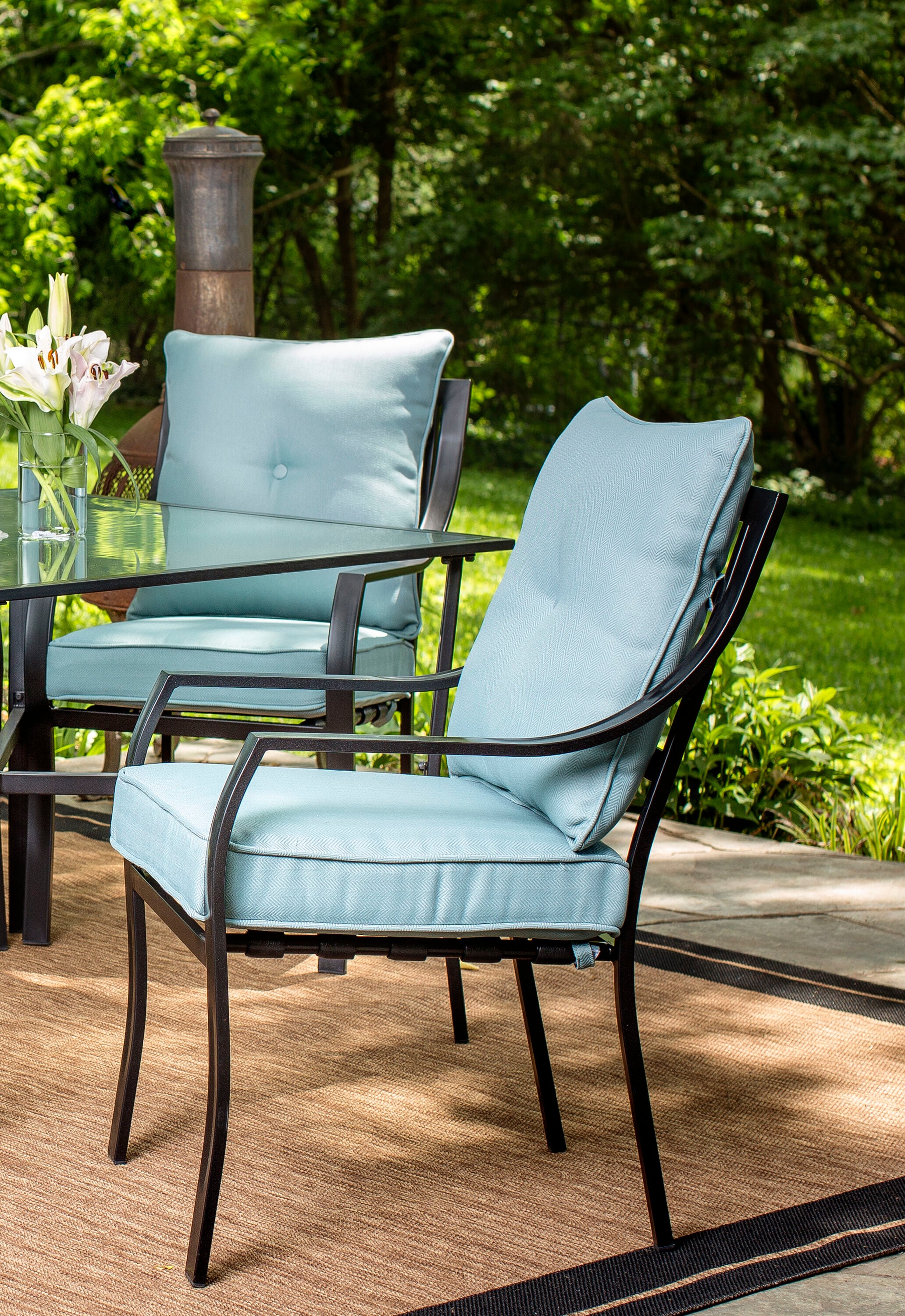 Hanover LAV6PCCUSH-BLU Patio-Furniture-Cushions - View #6
