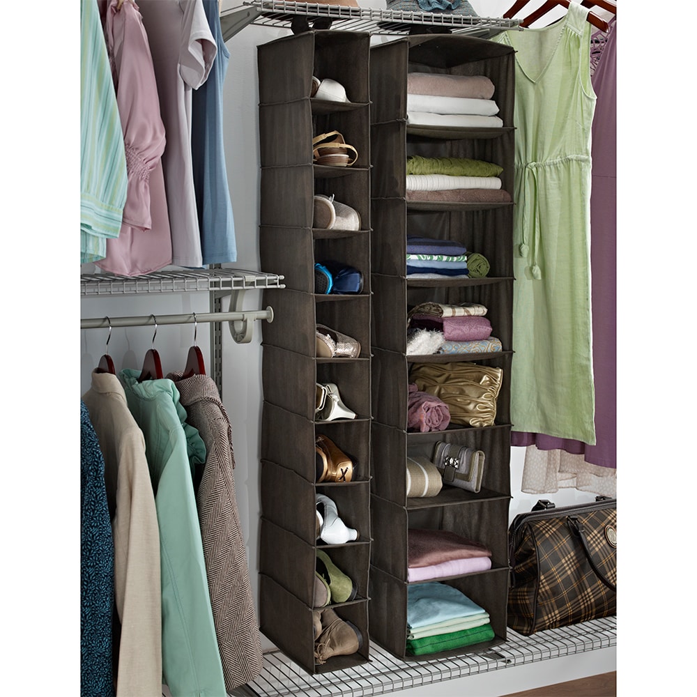 ClosetMaid Fabric Storage Bin, Hanging 8 Shelf Closet Organizer