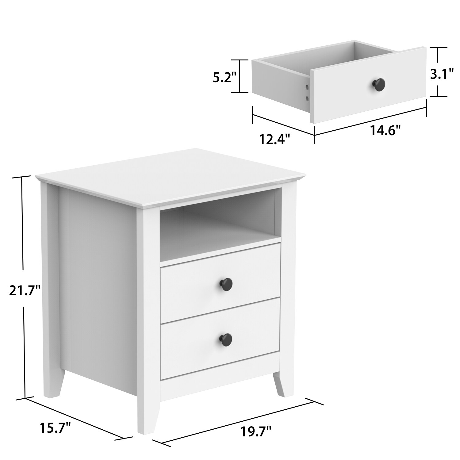 FUFU&GAGA JX0170-01 nightstands - View #11