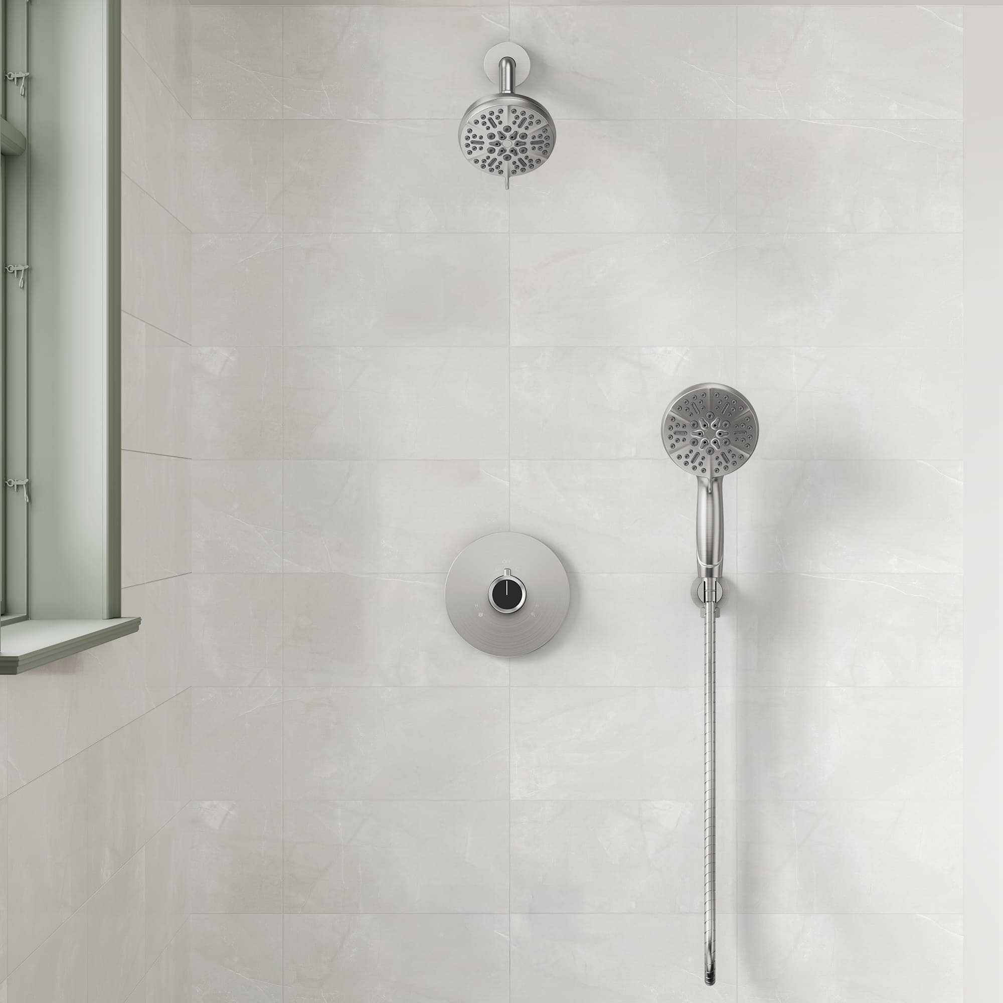 EVERSTEIN SFS-1103-NK Showerhead-Bar-Panels - View #2