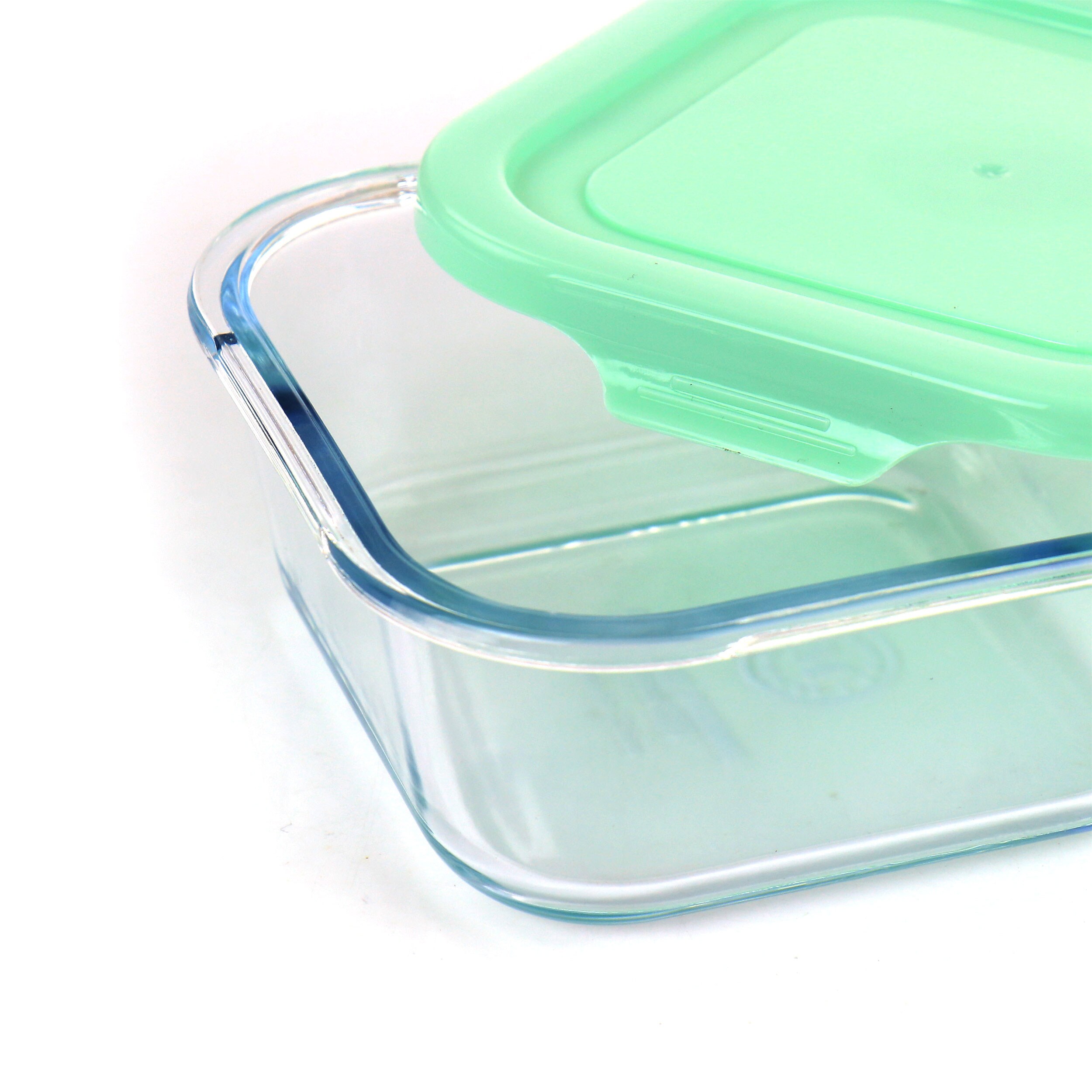 Martha Stewart Multisize Glass Reusable Food Storage Container