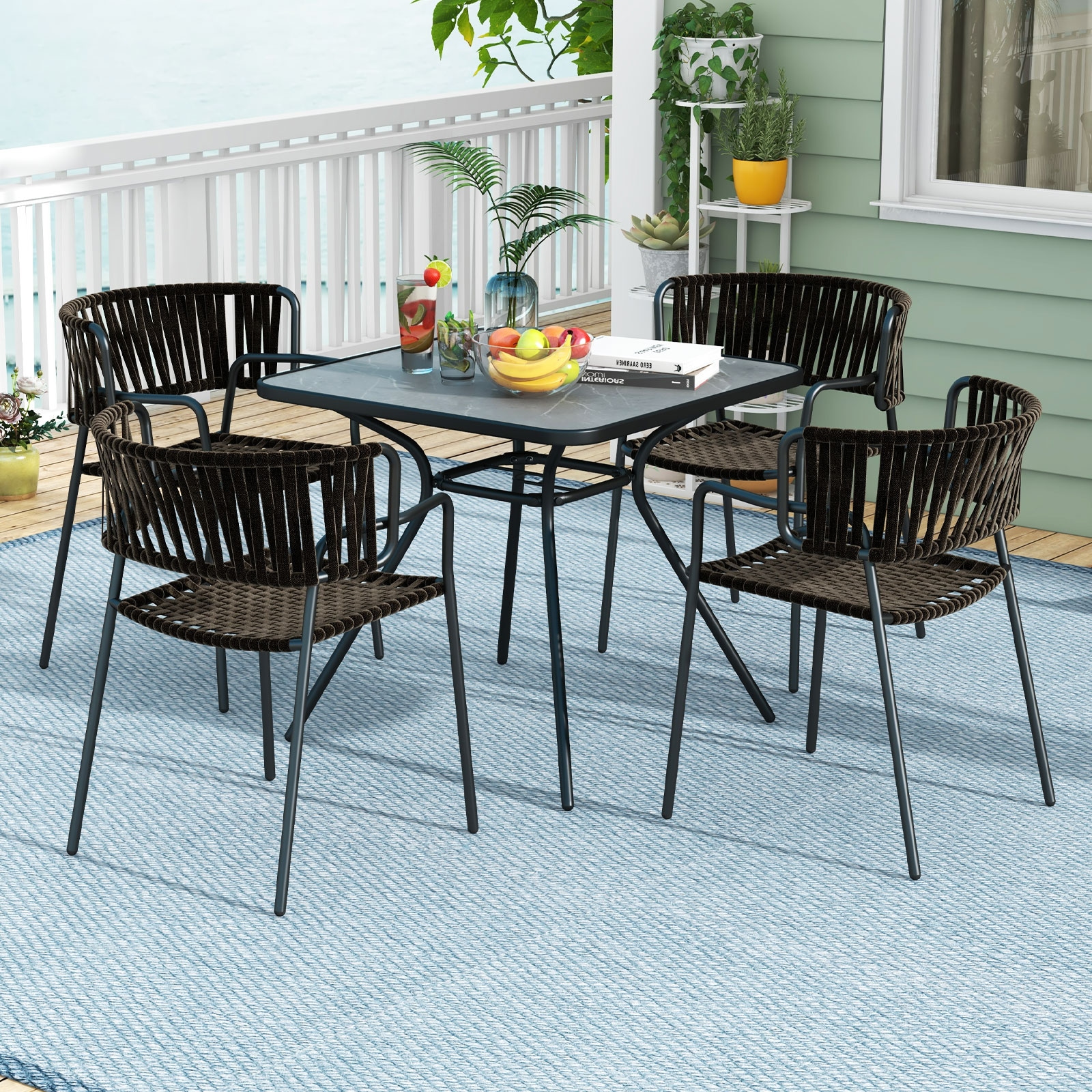 Forclover HBV-1155GR Patio-Tables - View #2