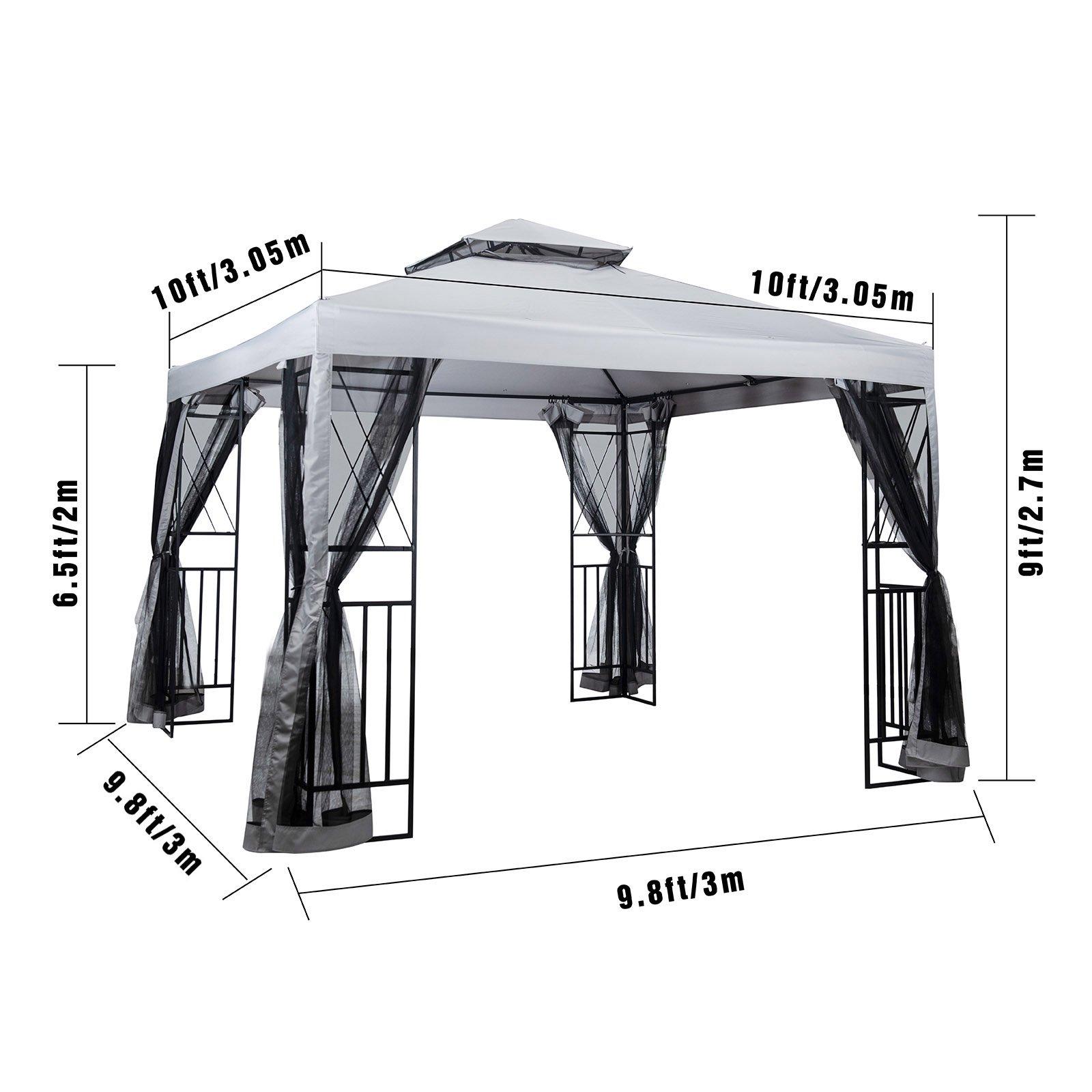 Bayfeve BF-7463HG Wood-Resin-Gazebos - View #3
