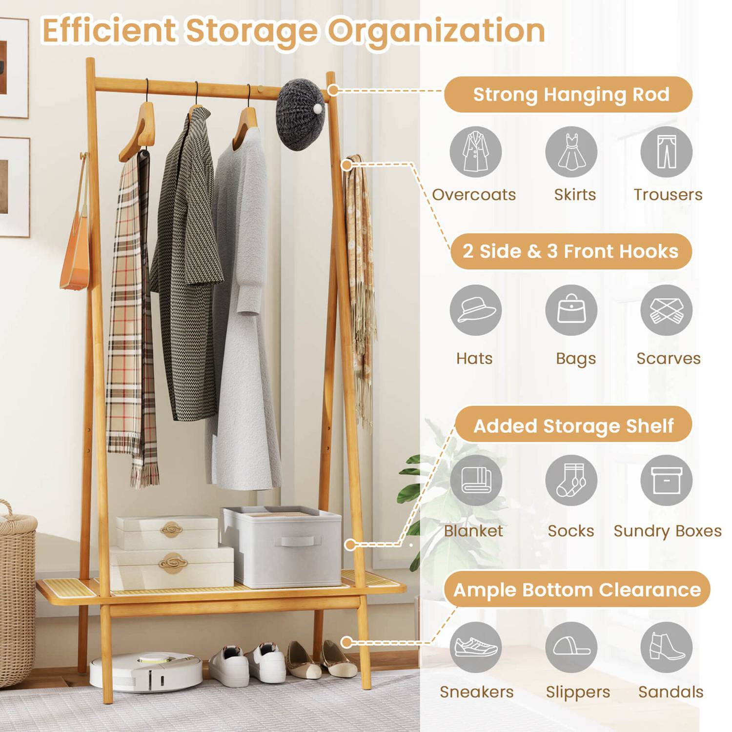 Costway CSHY003832 Garment-Racks - View #7