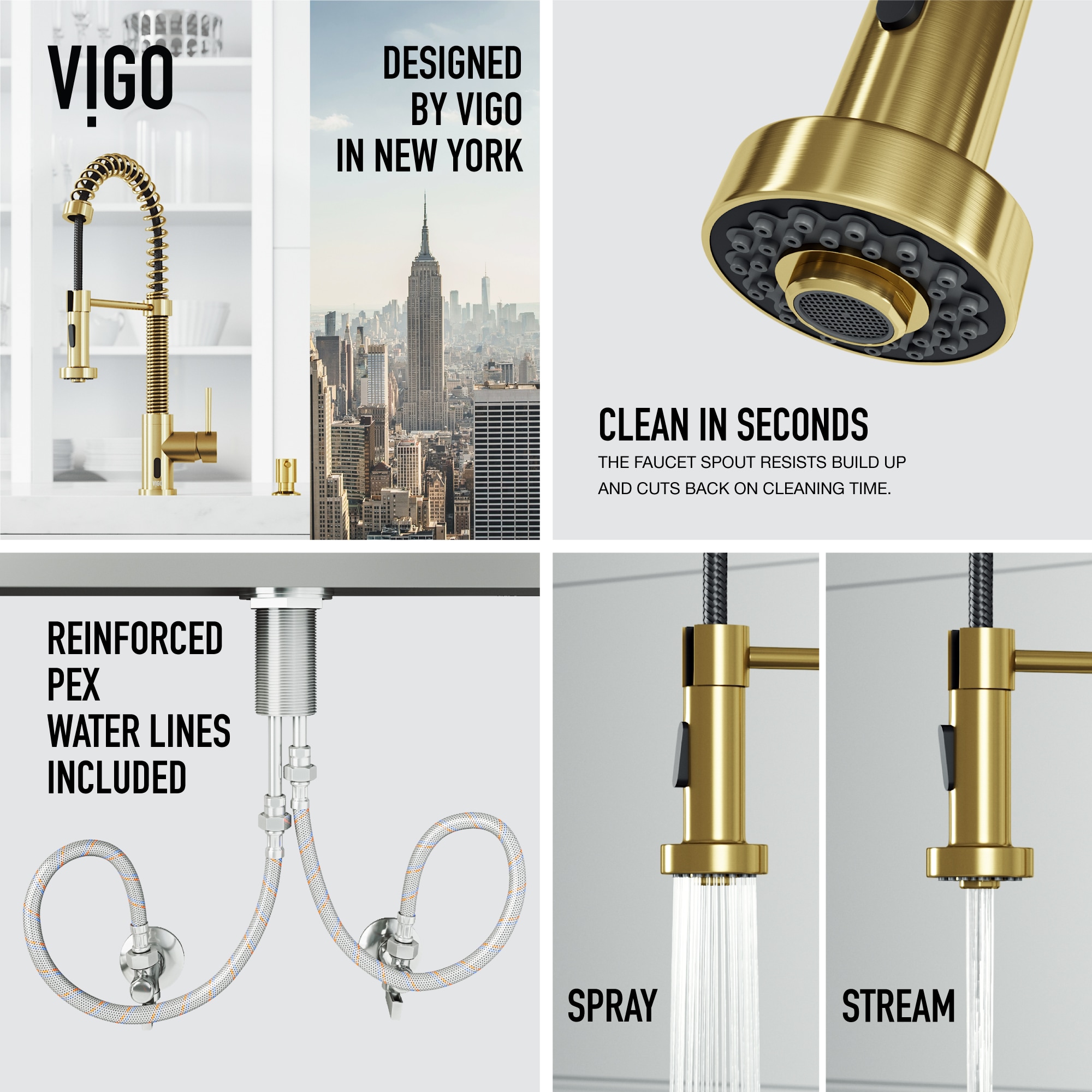 VIGO VG02001MGSK2 Kitchen-Faucets - View #6