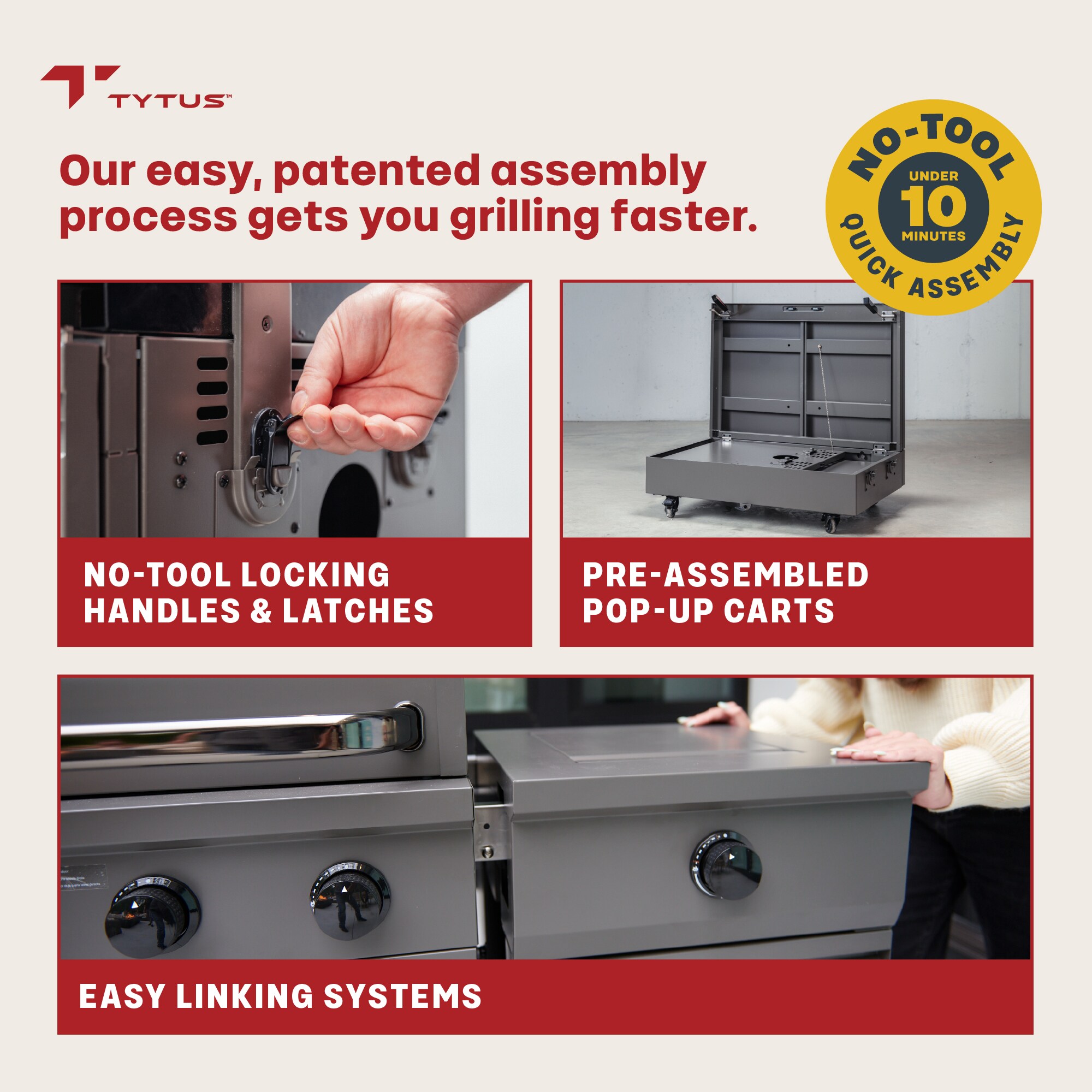 TYTUS TDT-021-0704 Gas-Grill - View #6