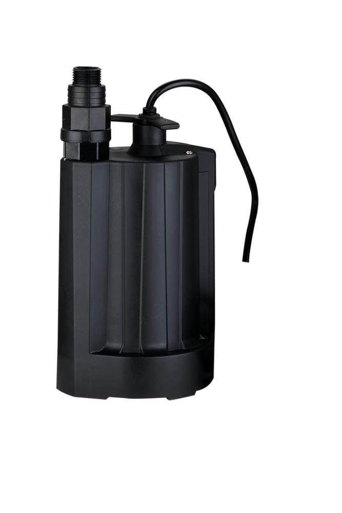 Acquaer 1/3-HP 115-Volt Thermoplastic Submersible Utility Pump In The ...