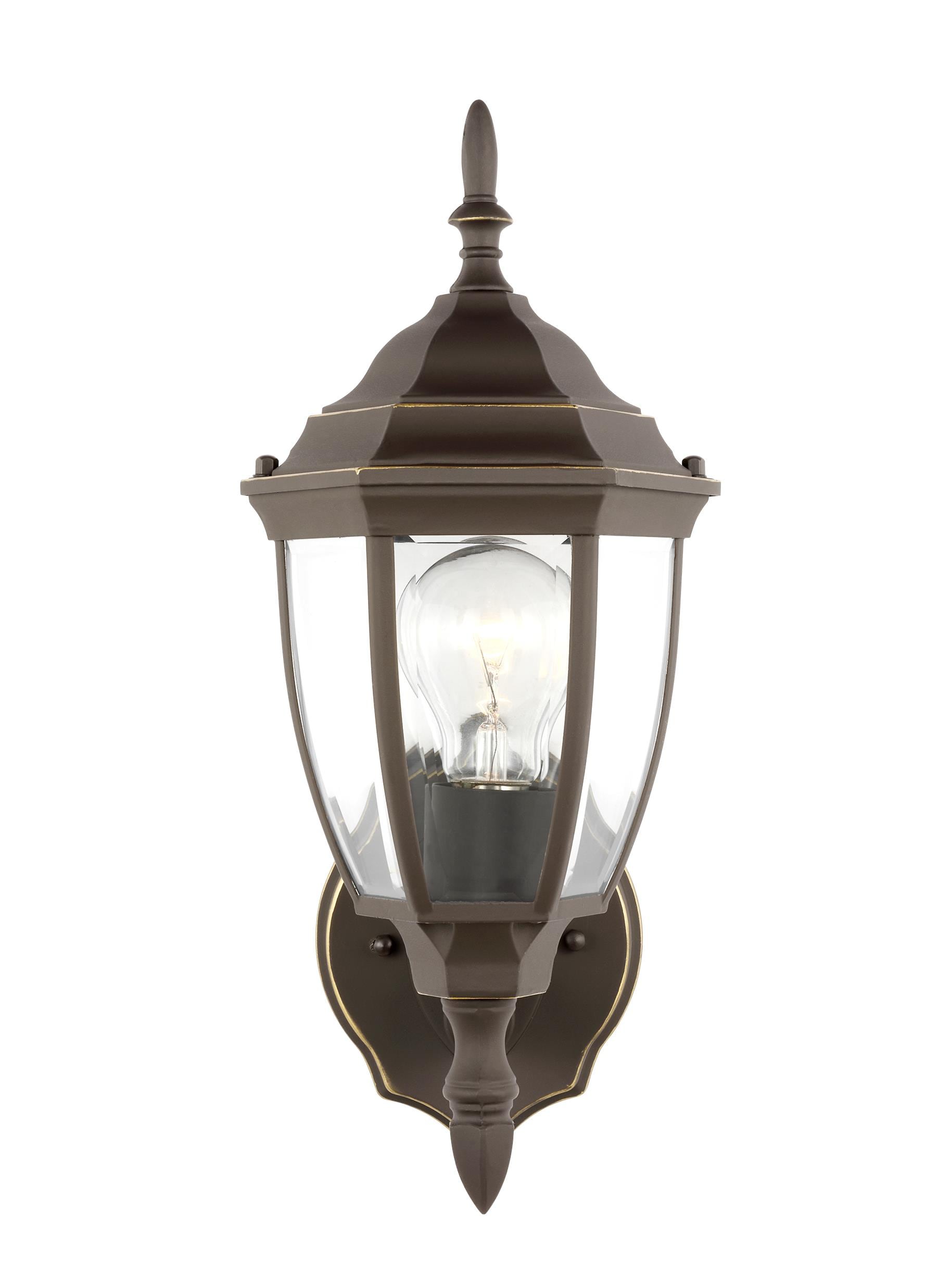 Generation Lighting 88940-71 Bakersville 1 -Light 15.5-in H Antique Bronze Hardwired Outdoor Wall Light