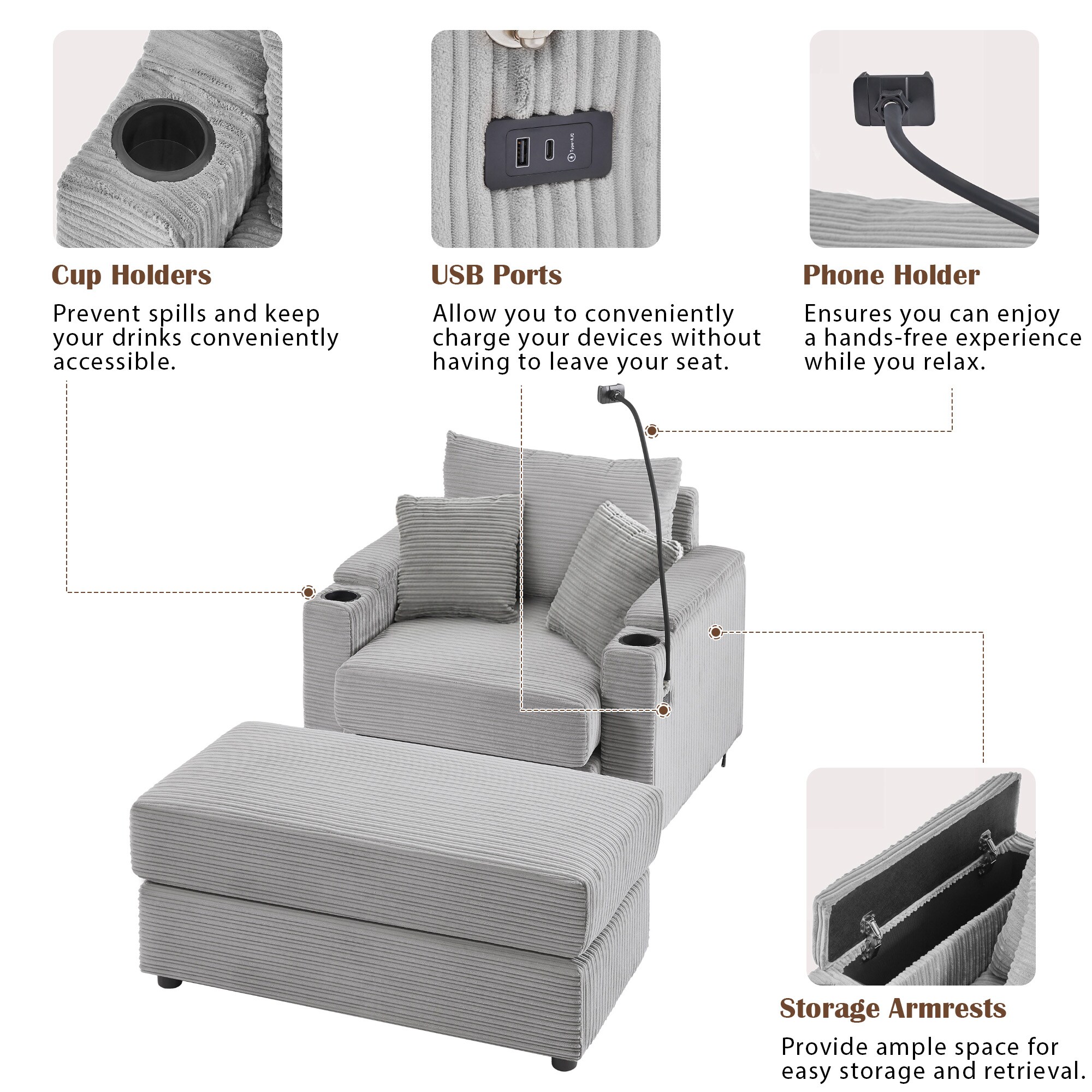 Sumyeg TY-W30213867 Chaises-Settees - View #3