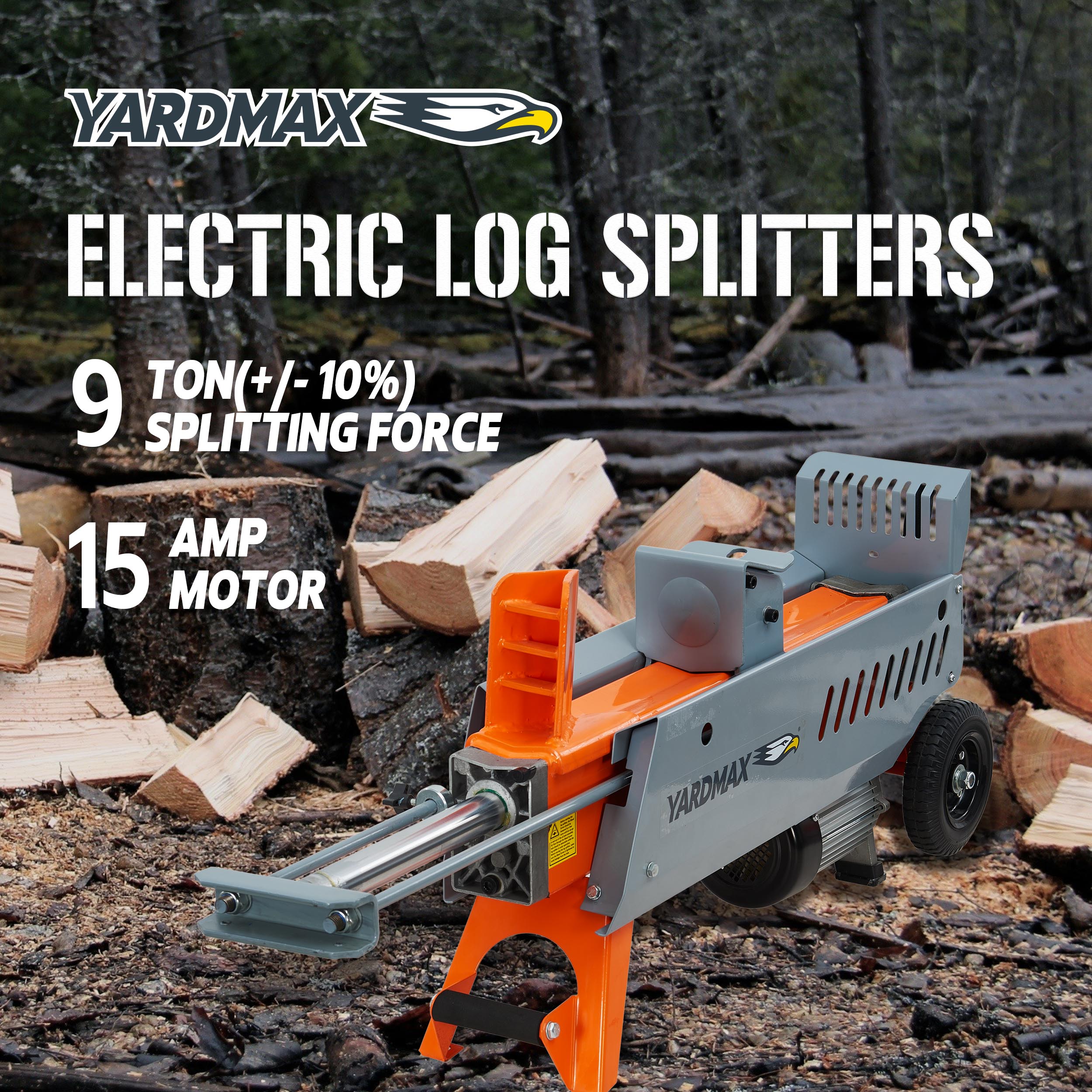 YARDMAX YS0952 Electric-Log-Splitters - View #2