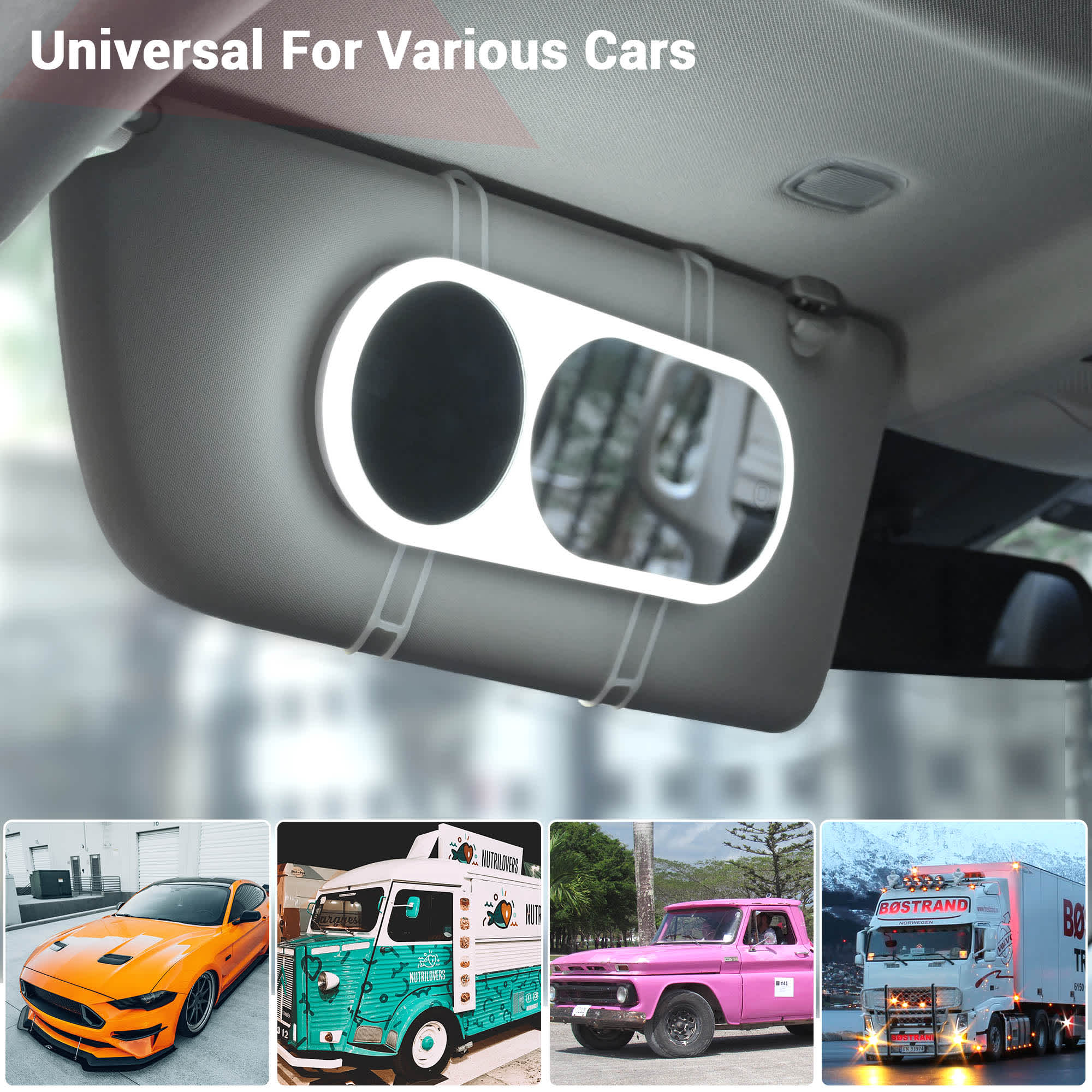 Yescom 12MKM003-FCA-ABN-LO Makeup-Mirrors - View #9