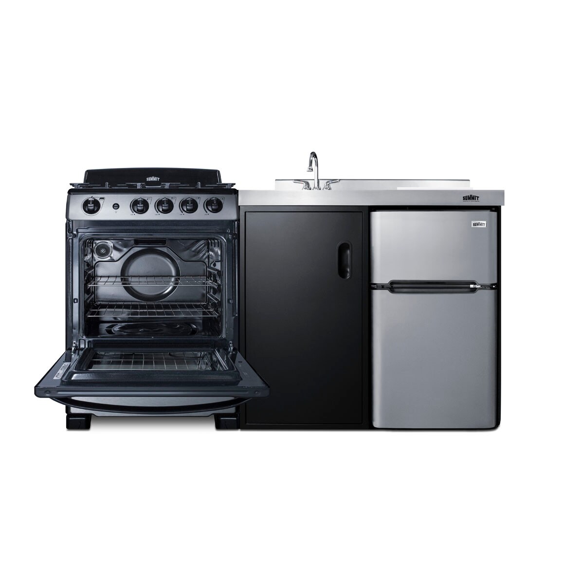 Summit Appliance All-In-One Combo Kitchens 3.2 Cubic Feet cu. ft