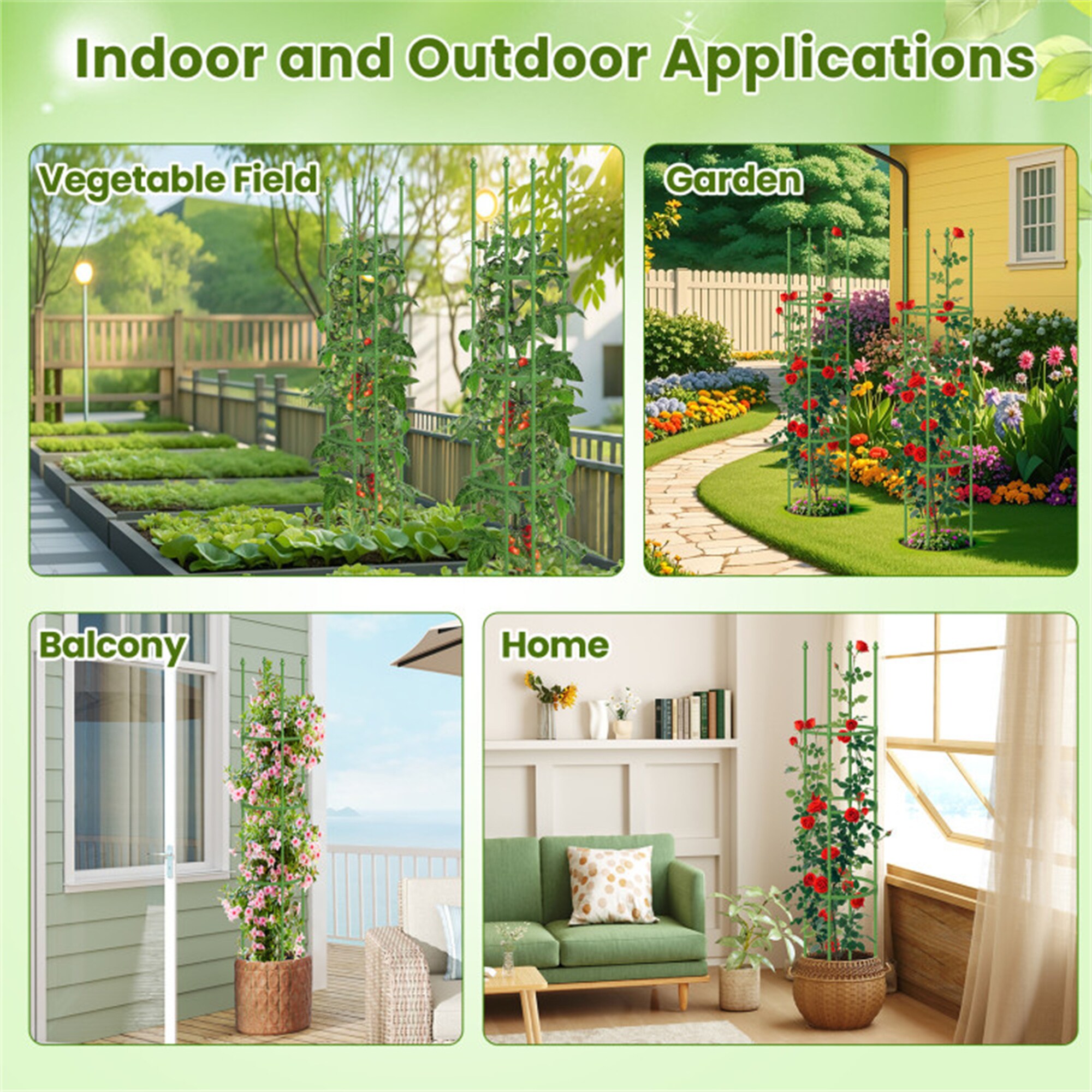 BABOOM BOM-T4162GN-CO Garden-Trellis - View #9