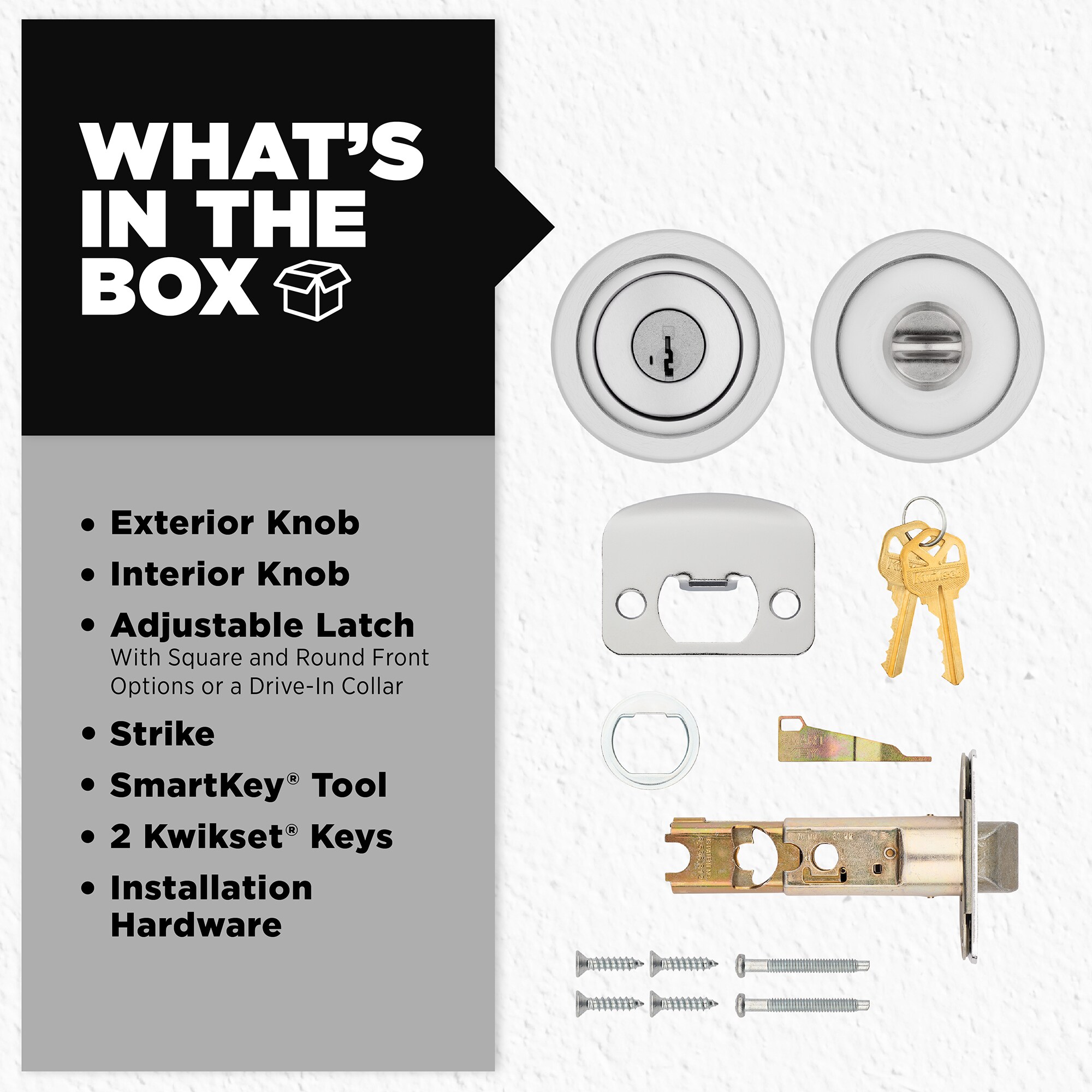 Kwikset 400T 26D SMT Door-Knobs - View #7