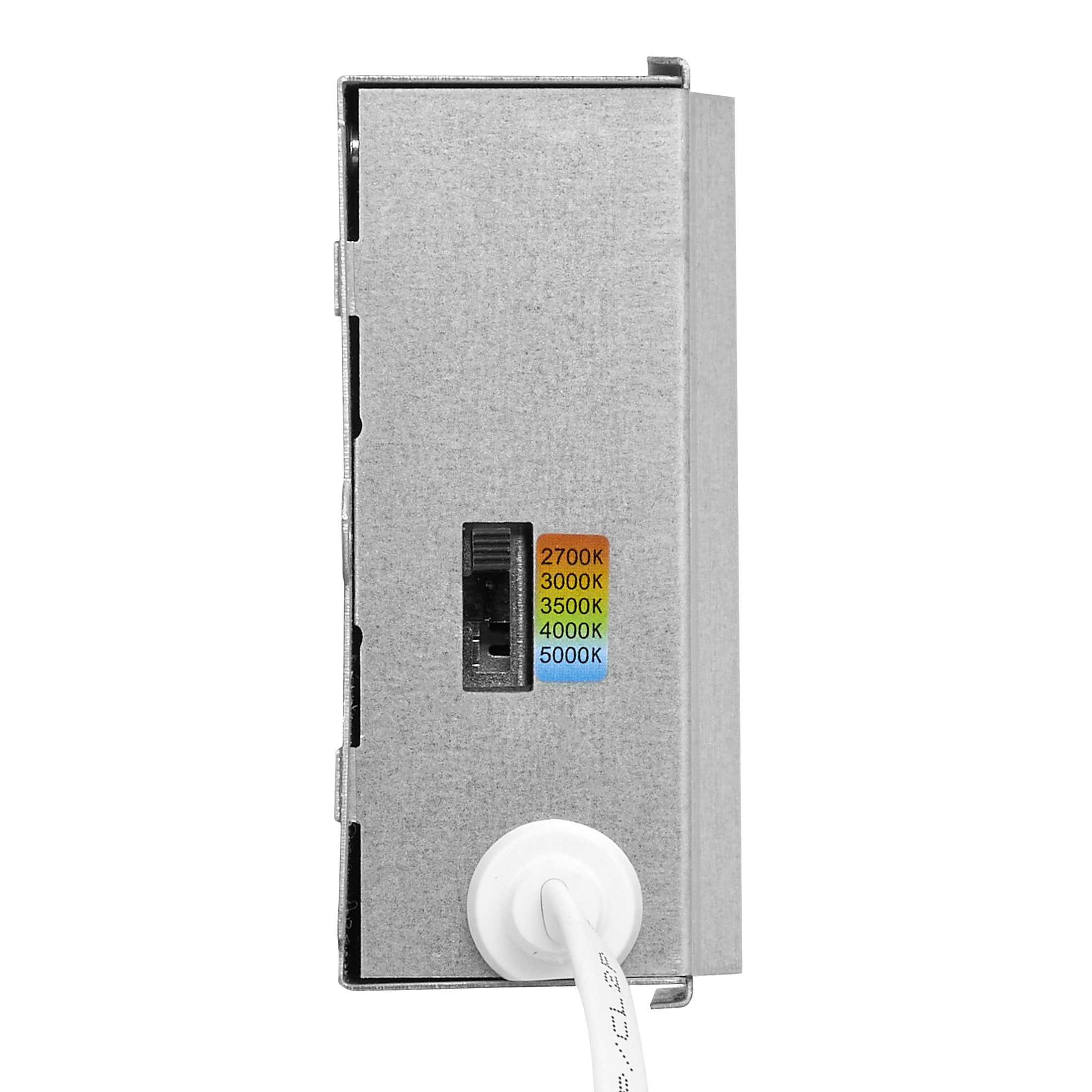 6-Inch White Aluminum Dimmable LED Downlight with J-Box