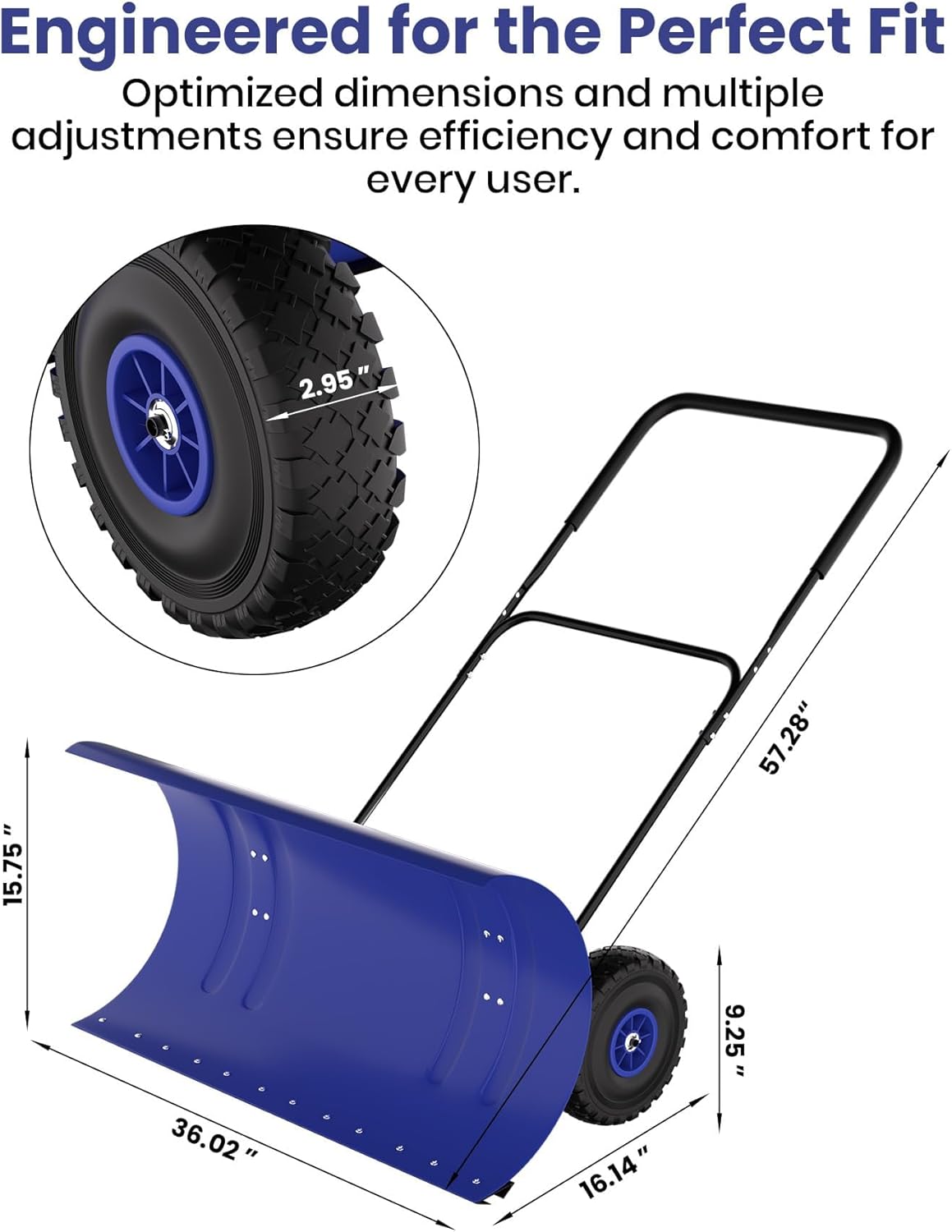 Garvee YYWPPG33YE579Q Snow-Shovels - View #2